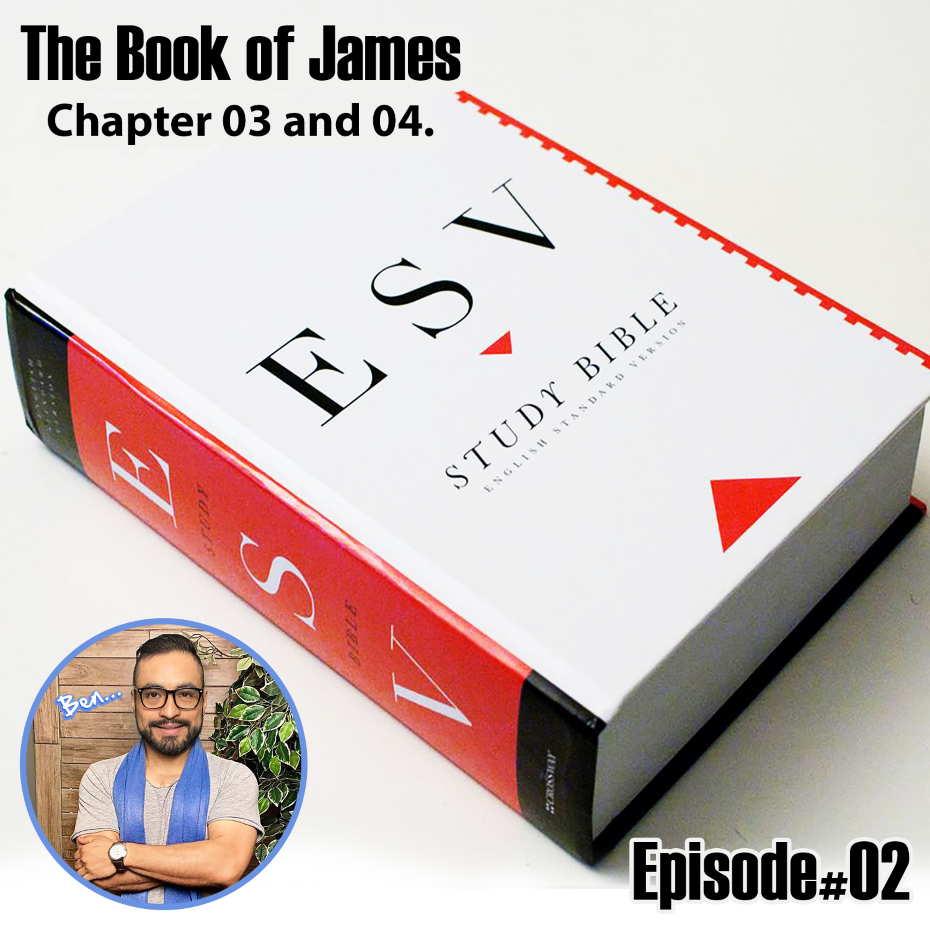 The Book of James chapter 03 & 04 ESV Version. episode artwork