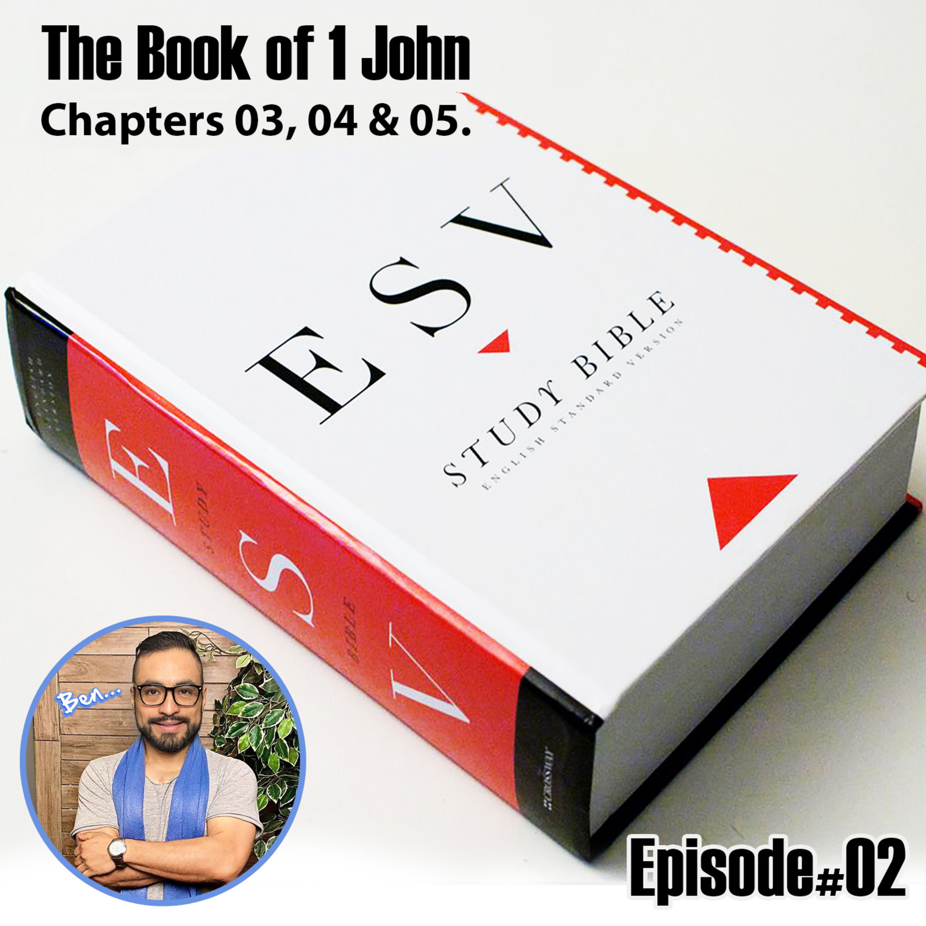 The Book of 1 John chapters 03, 04 & 05 ESV Version. episode artwork