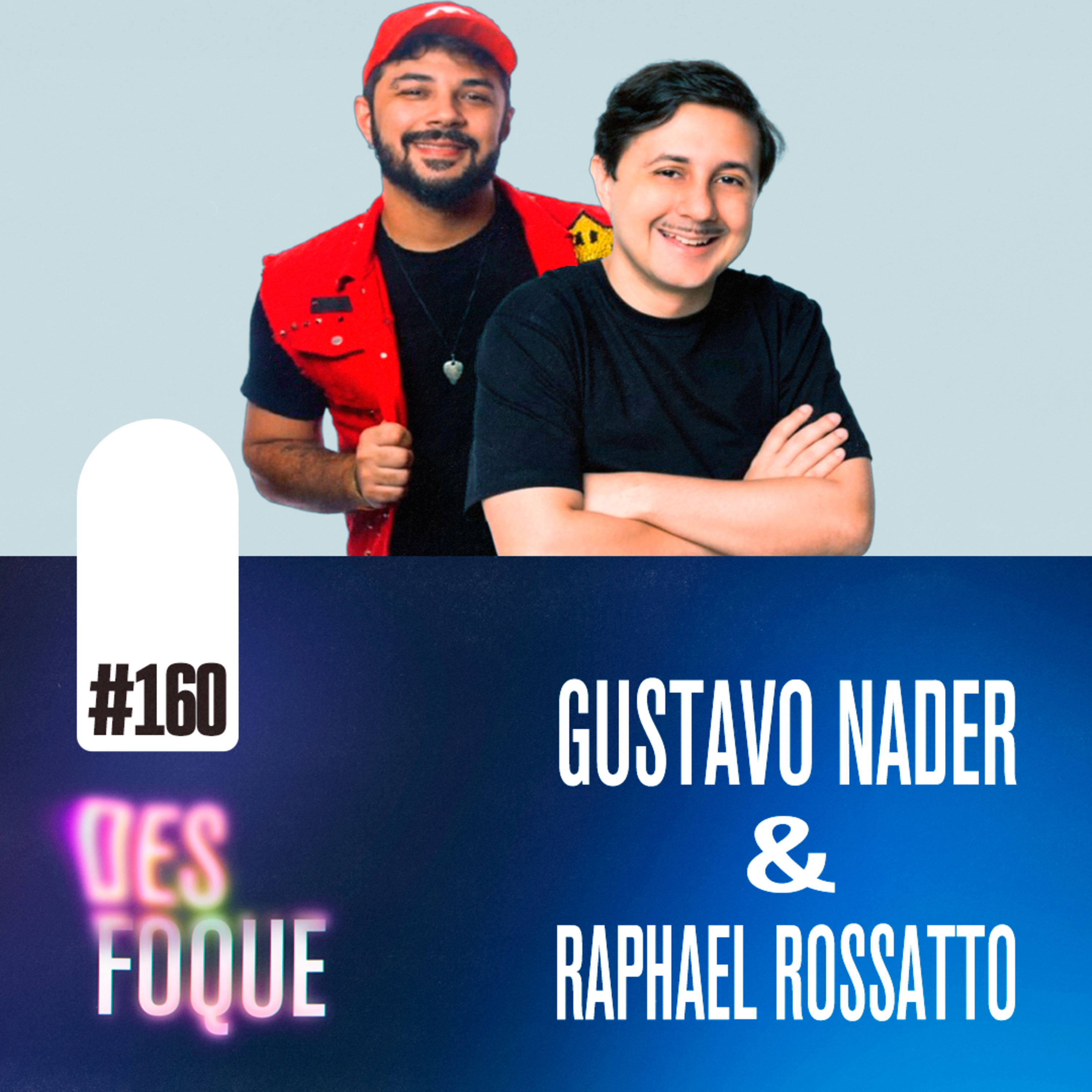 #160 RAPHAEL ROSSATTO E GUSTAVO NADER (O Universo épico dos Games) - Desfoque Podcast