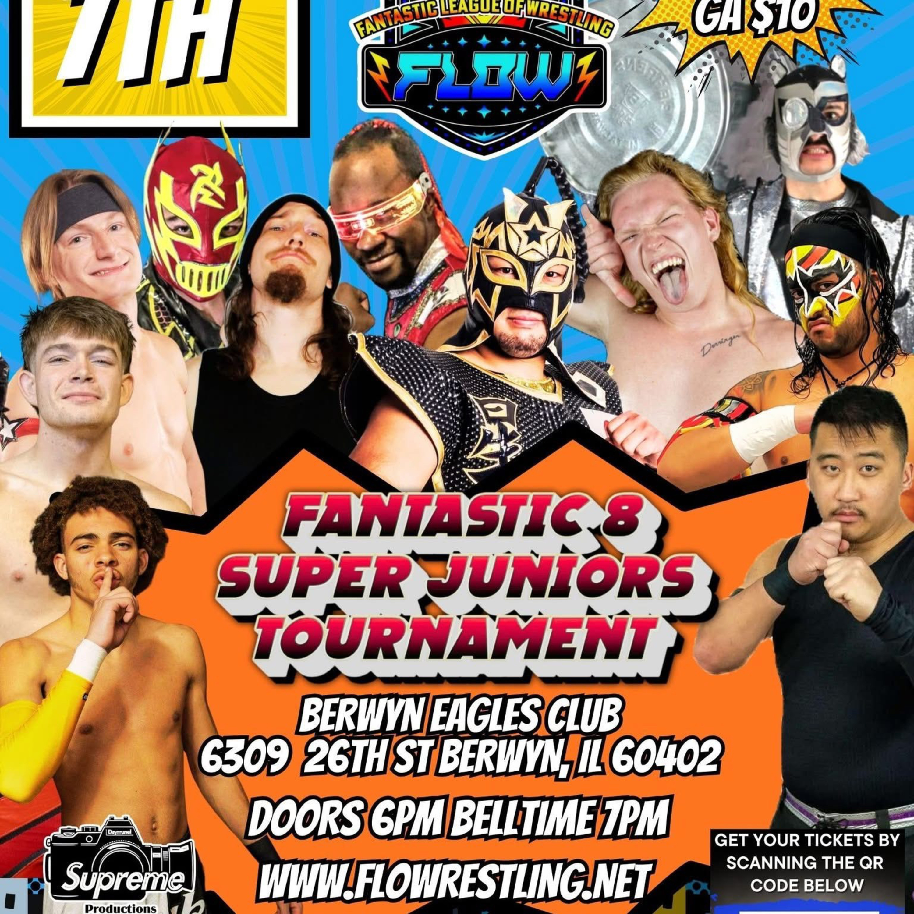 Drinkin at MO’s : Fantastic League of Wrestling Fantastic 8 Super Juniors Tournament Preview  episode artwork
