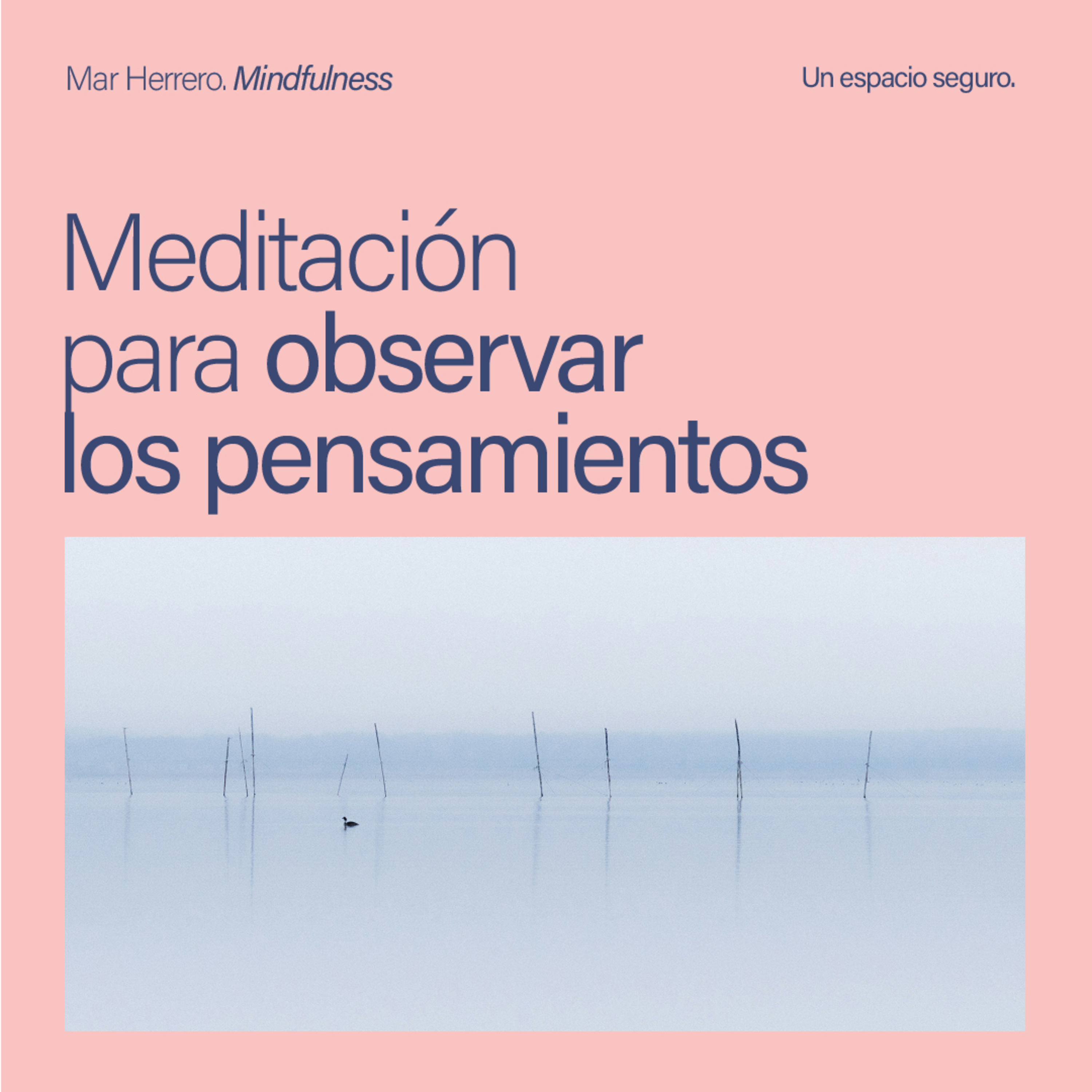 Meditación para dejar de darle vueltas a la cabeza (observando los pensamientos) episode artwork