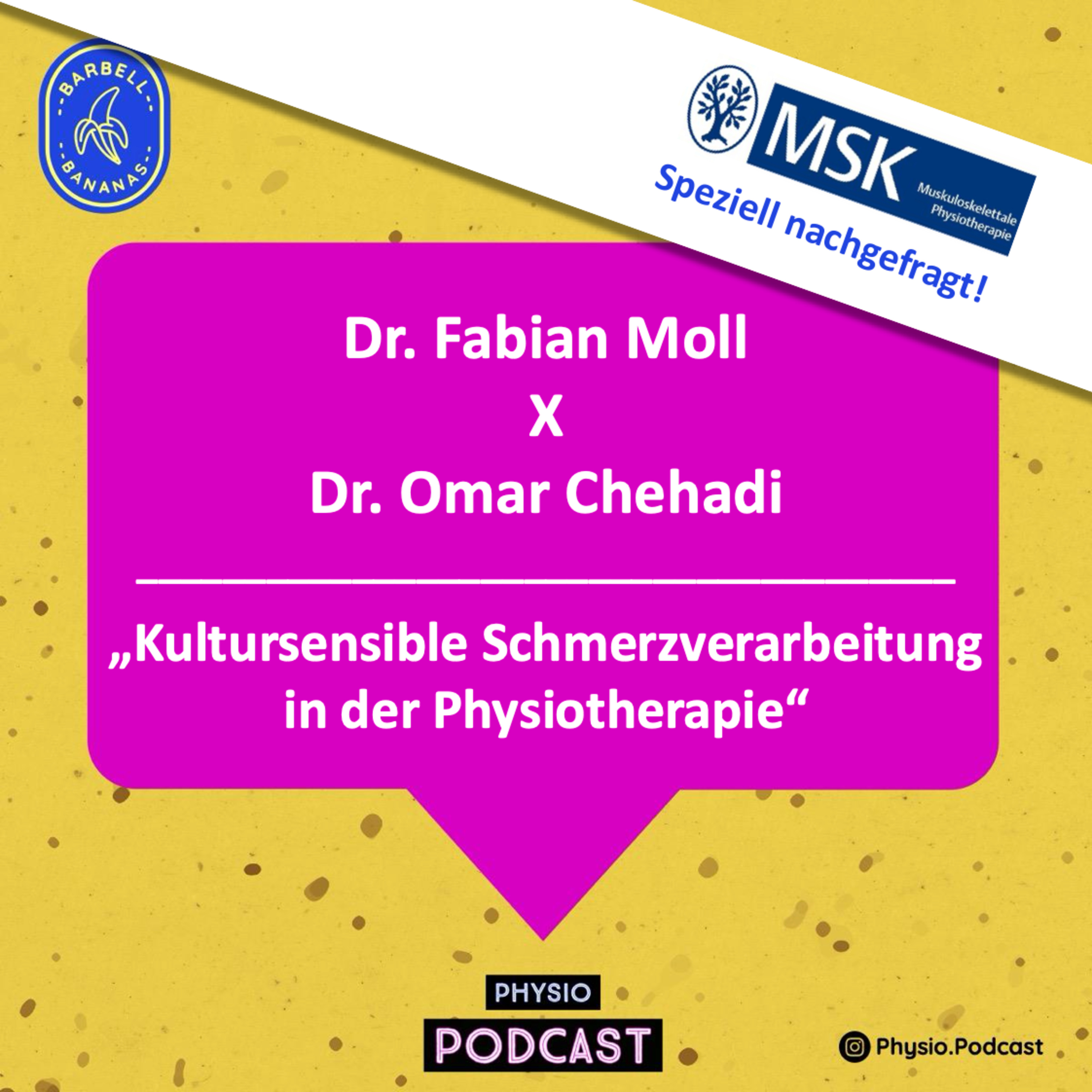 112 - Dr. Omar Chehadi - Kultursensible Schmerzverarbeitung in der Physiotherapie episode artwork