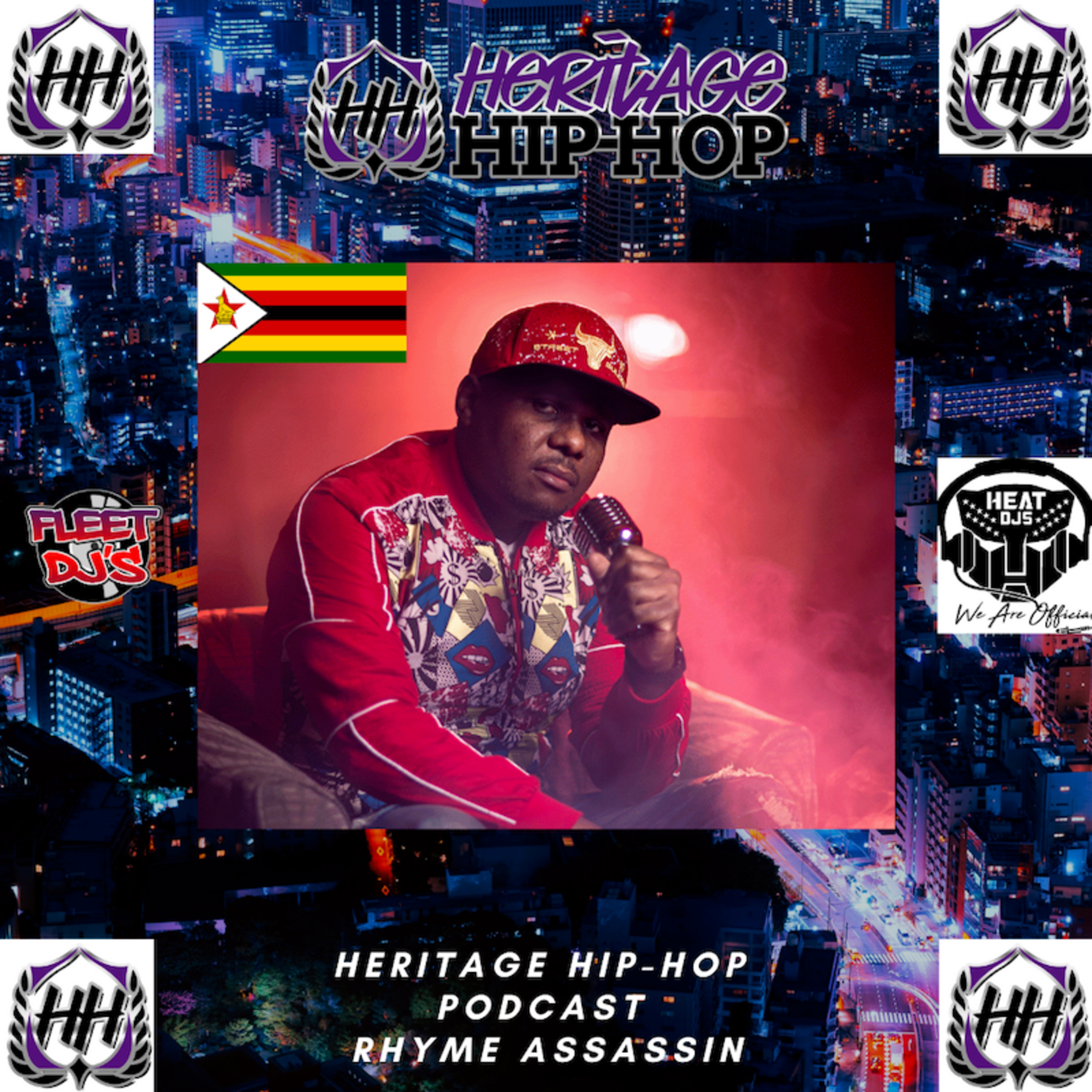 Heritage Hip-Hop Podcast Ep. 186 Rhyme Assassin episode artwork