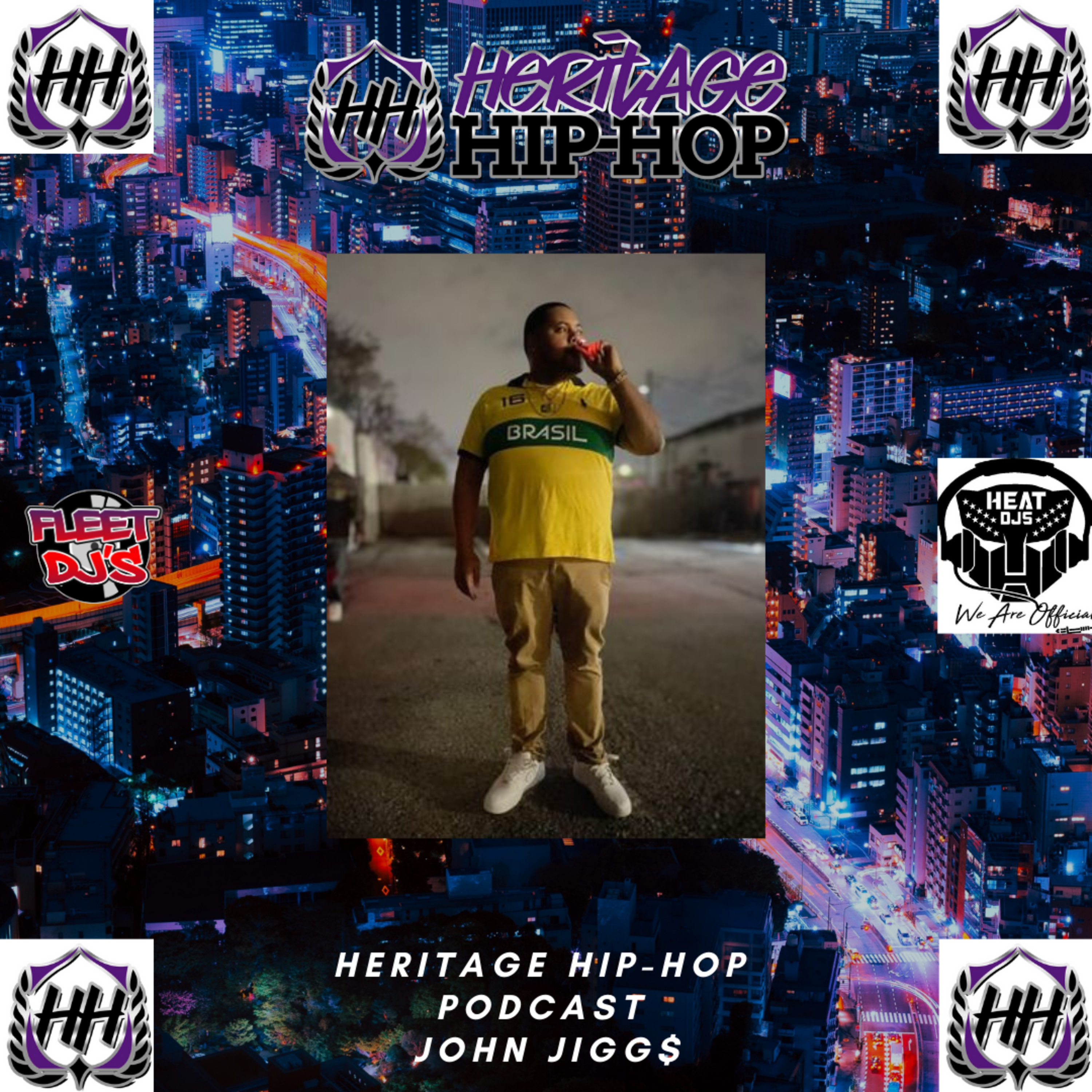 Heritage Hip-Hop Podcast Ep. 188 John Jigg$ episode artwork