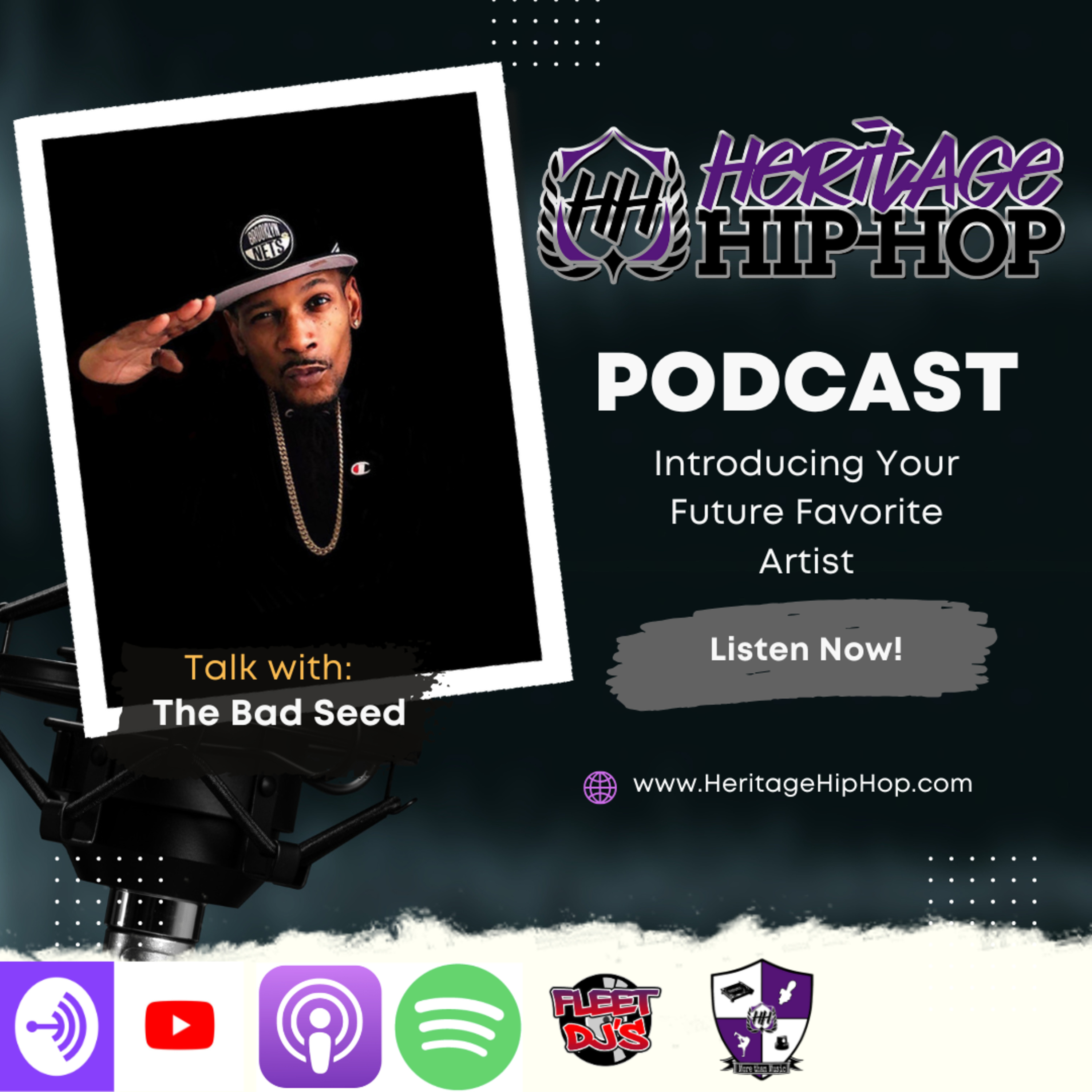 Heritage Hip-Hop Podcast Ep. 220 The Bad Seed episode artwork