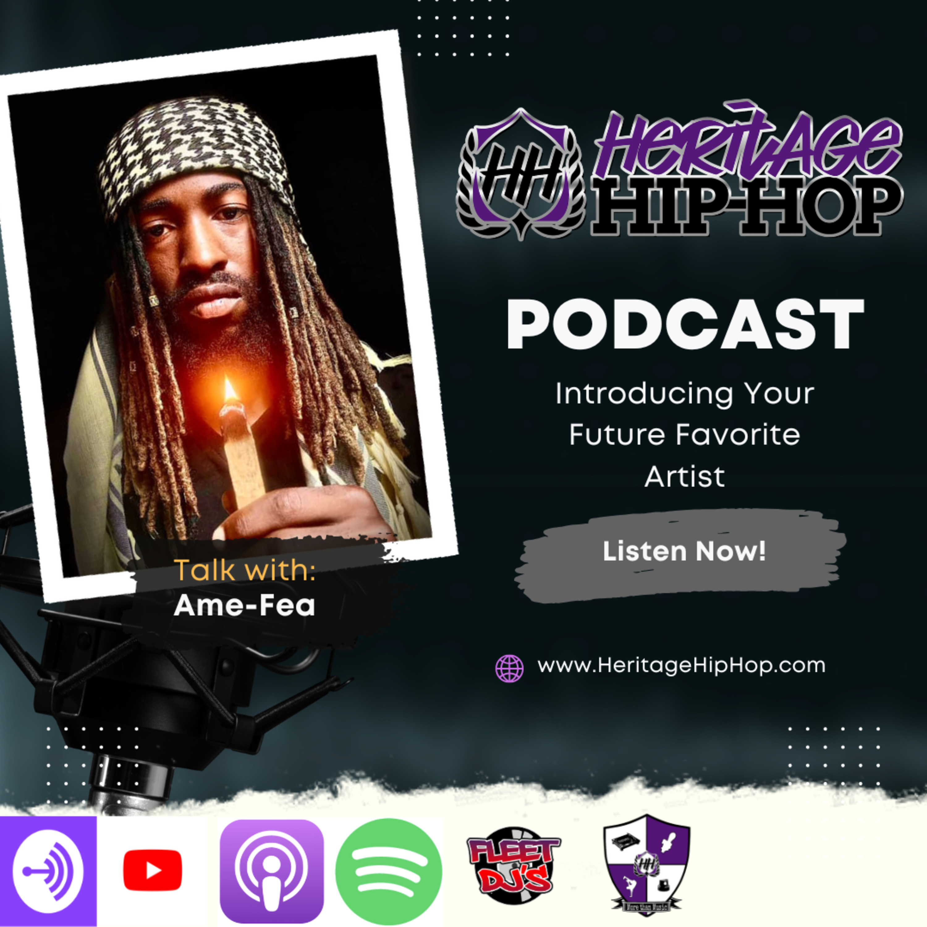 Heritage Hip-Hop Podcast Ep. 226 AME-FEA episode artwork