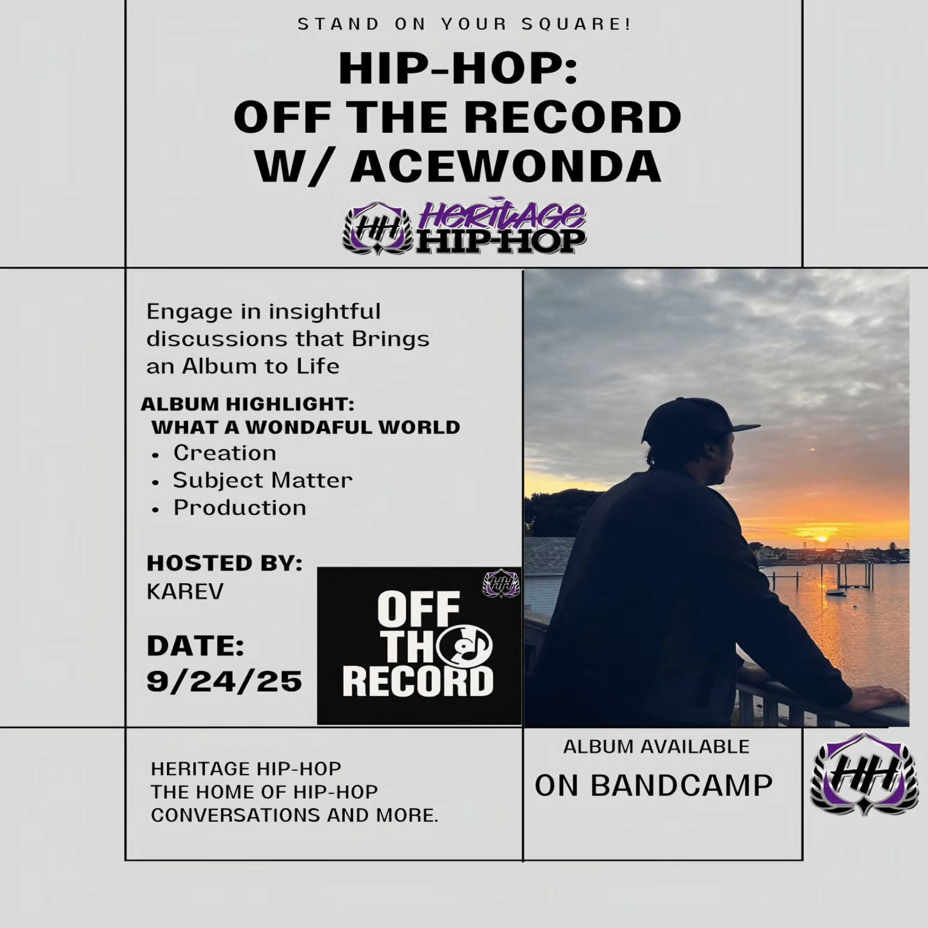 Off The Record Ep. 4: AceWonda – What A Wondaful World| Life, Appreciation & Dedication episode artwork