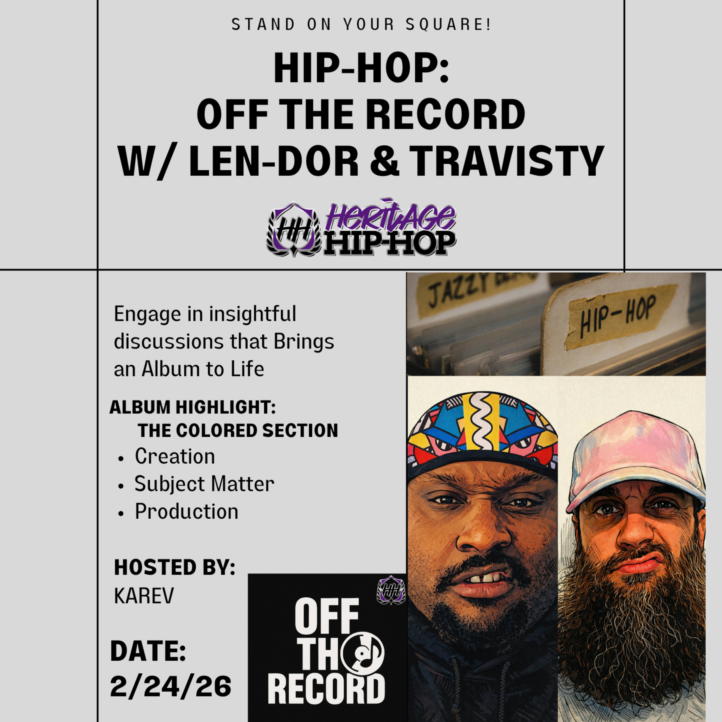 Off The Record Ep. 6 Chain Reaction Album Review “Inspired by White Men Can’t Jump” episode artwork