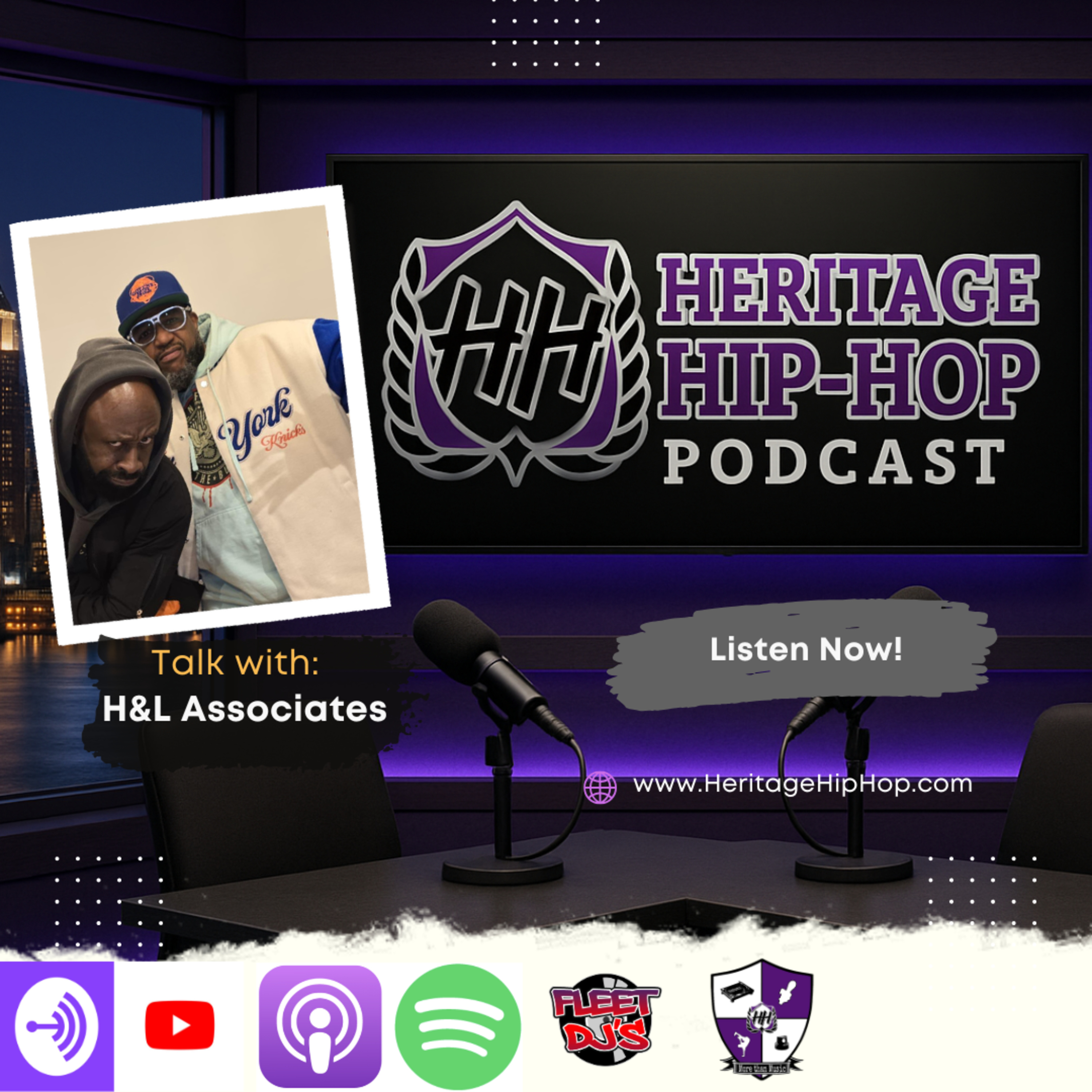 H&L Associates on Integrity, Innocence & Mainstream Hip-Hop | Heritage Hip-Hop Ep. 246 episode artwork
