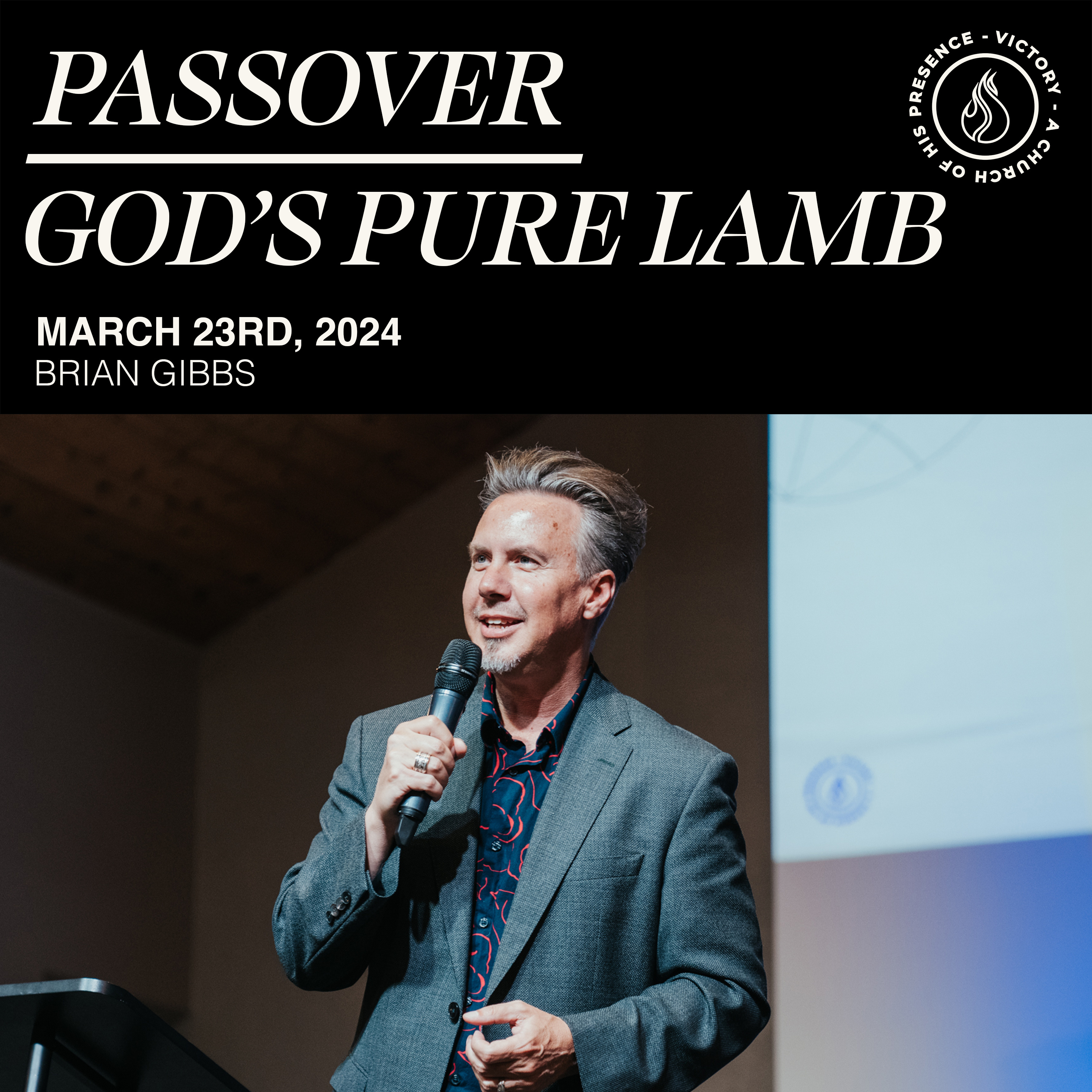 Passover - God's Pure Lamb | Brian Gibbs [March 23rd, 2024] episode artwork