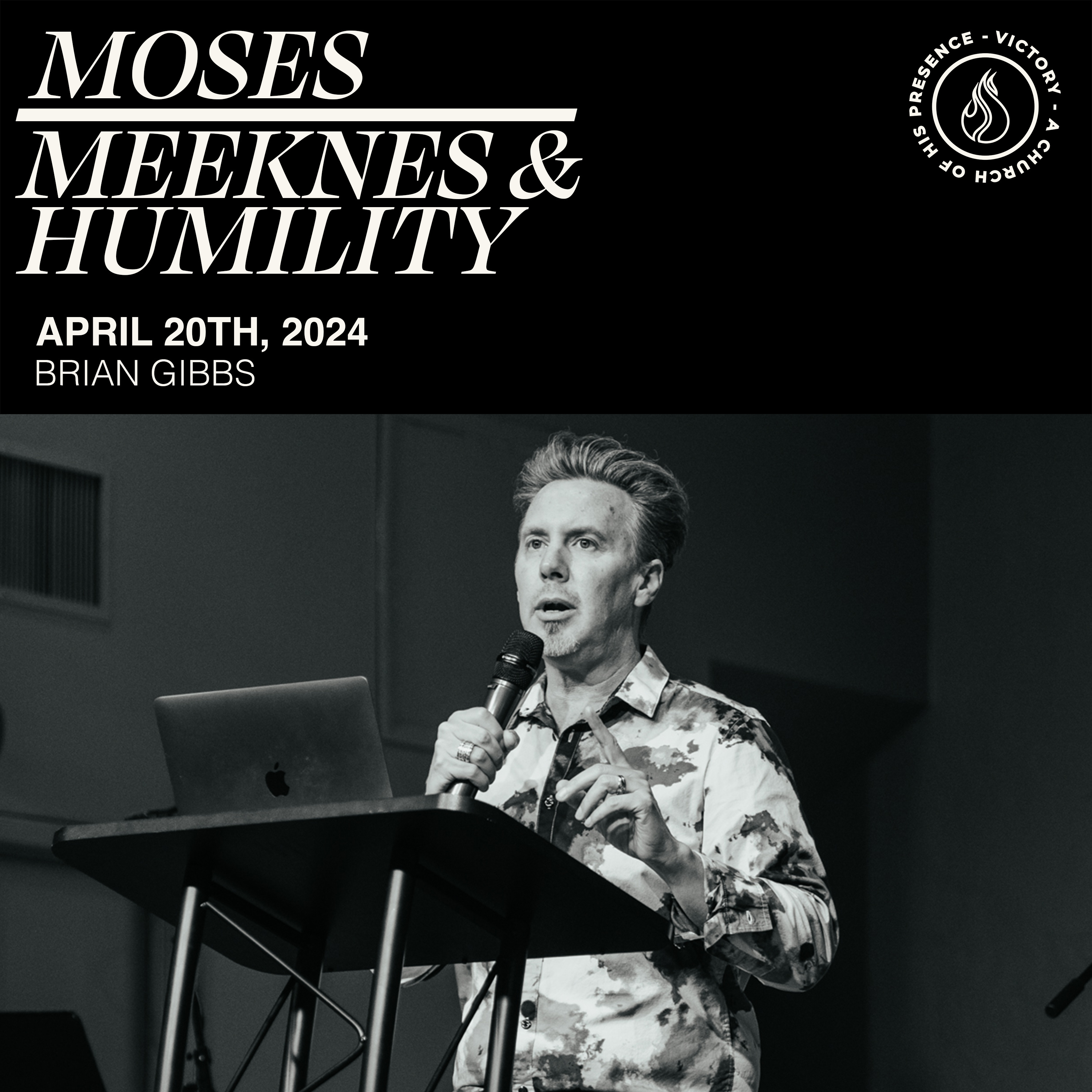 Moses - Meekness & Humility | Brian Gibbs [April 20th, 2024] episode artwork