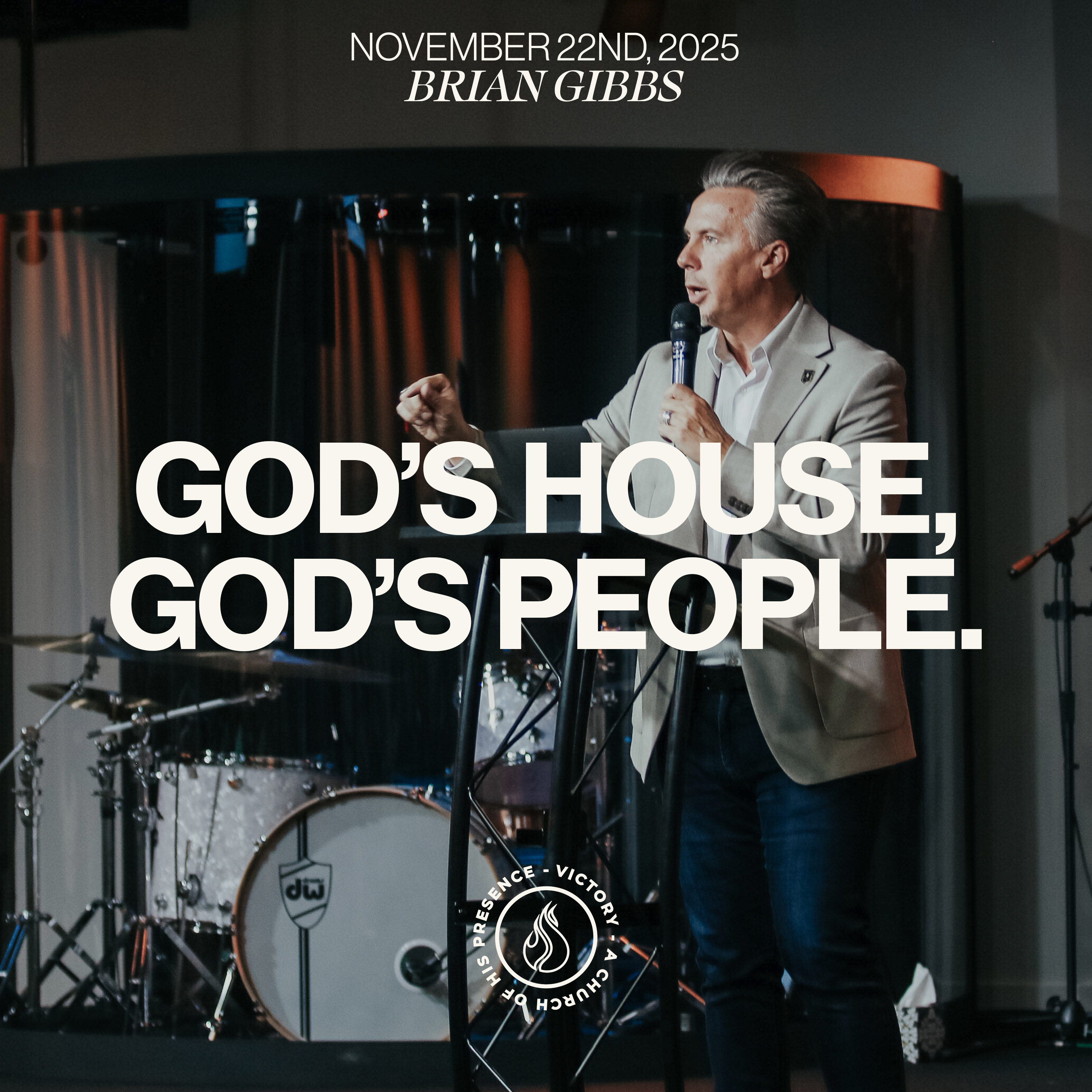 God's House, God's People. | Brian Gibbs [November 22nd, 2025] episode artwork