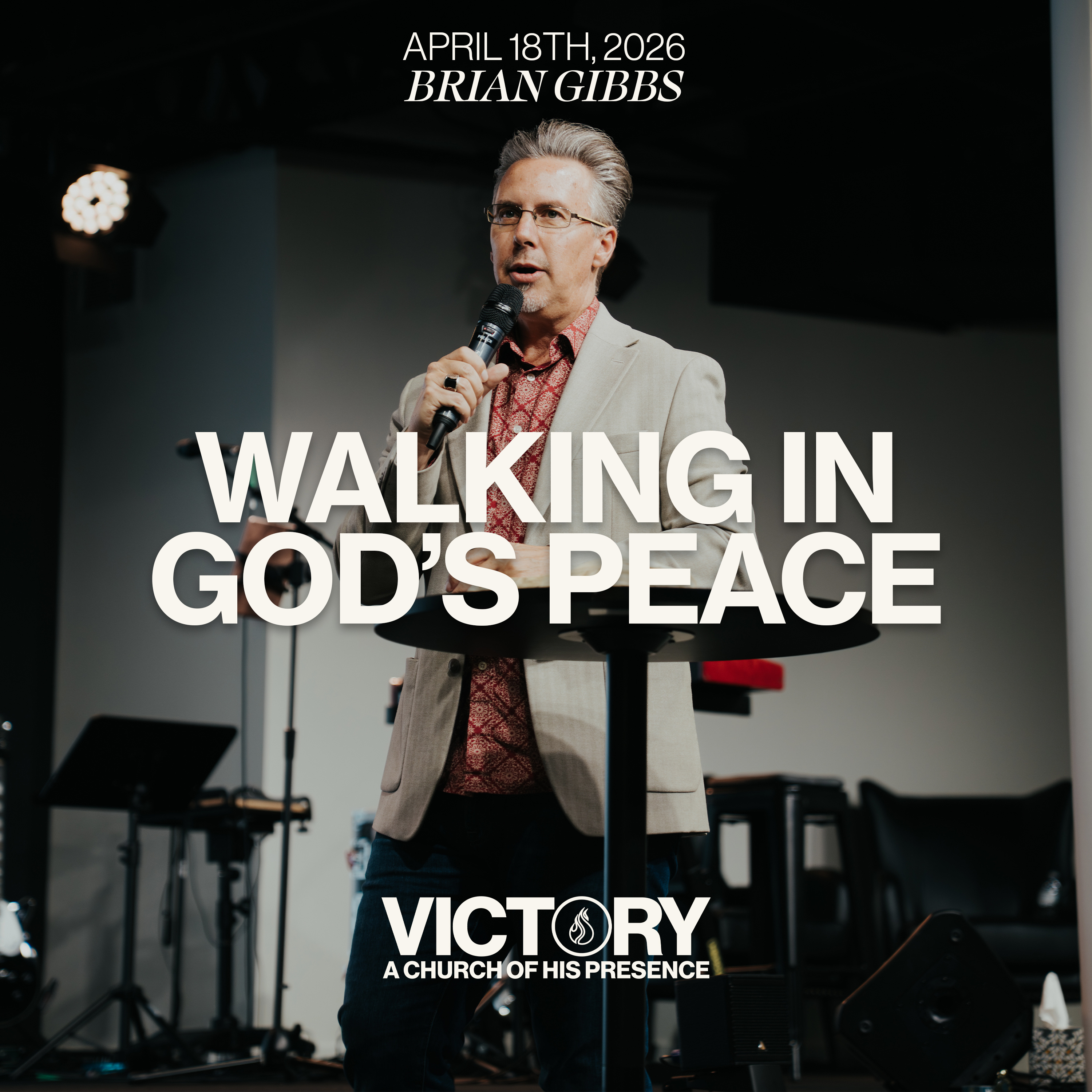 Walking In God's Peace | Brian Gibbs [April 16th, 2026] episode artwork