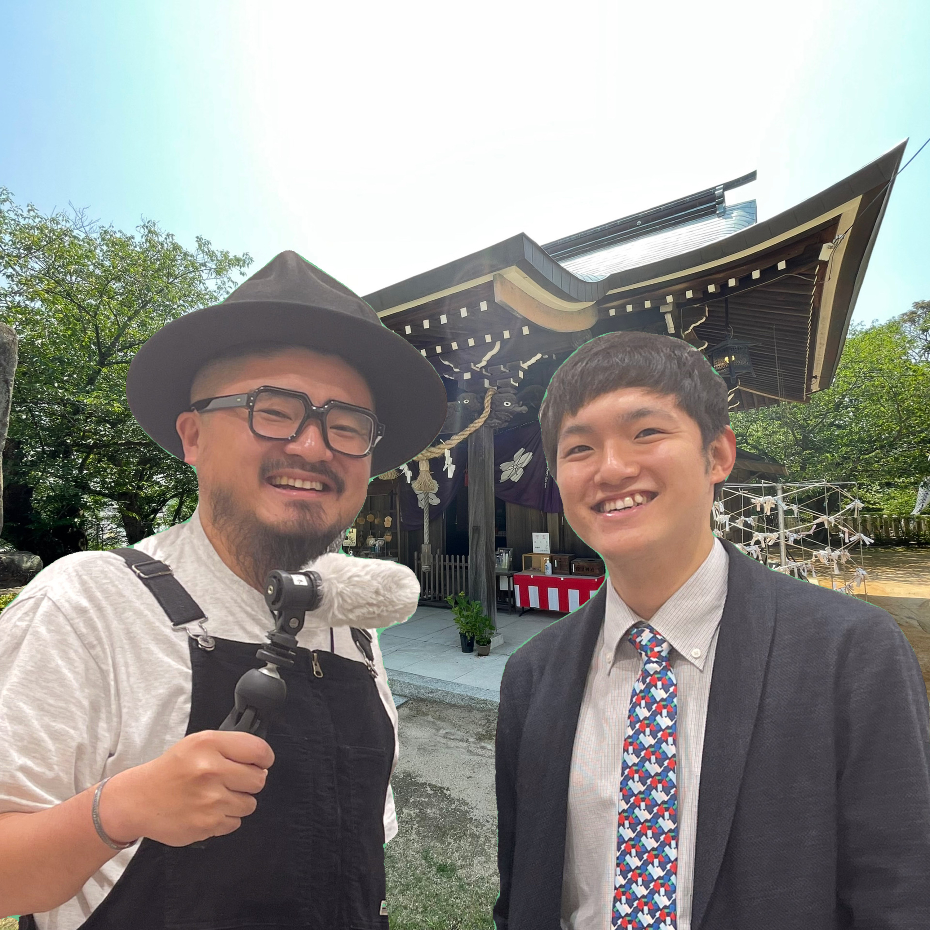 #297_ふりかえり／『ノッポさんとモロタクの井戸端ONAIR』櫻山神社 episode artwork