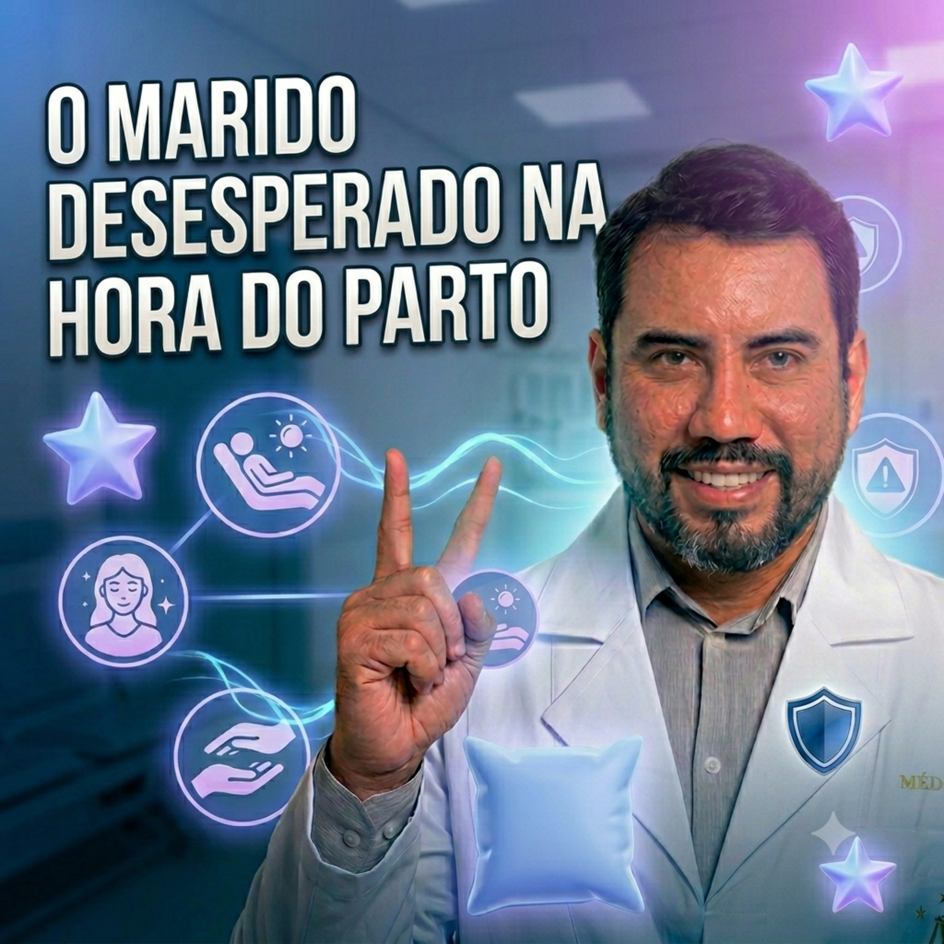 O marido desesperado na hora do parto episode artwork
