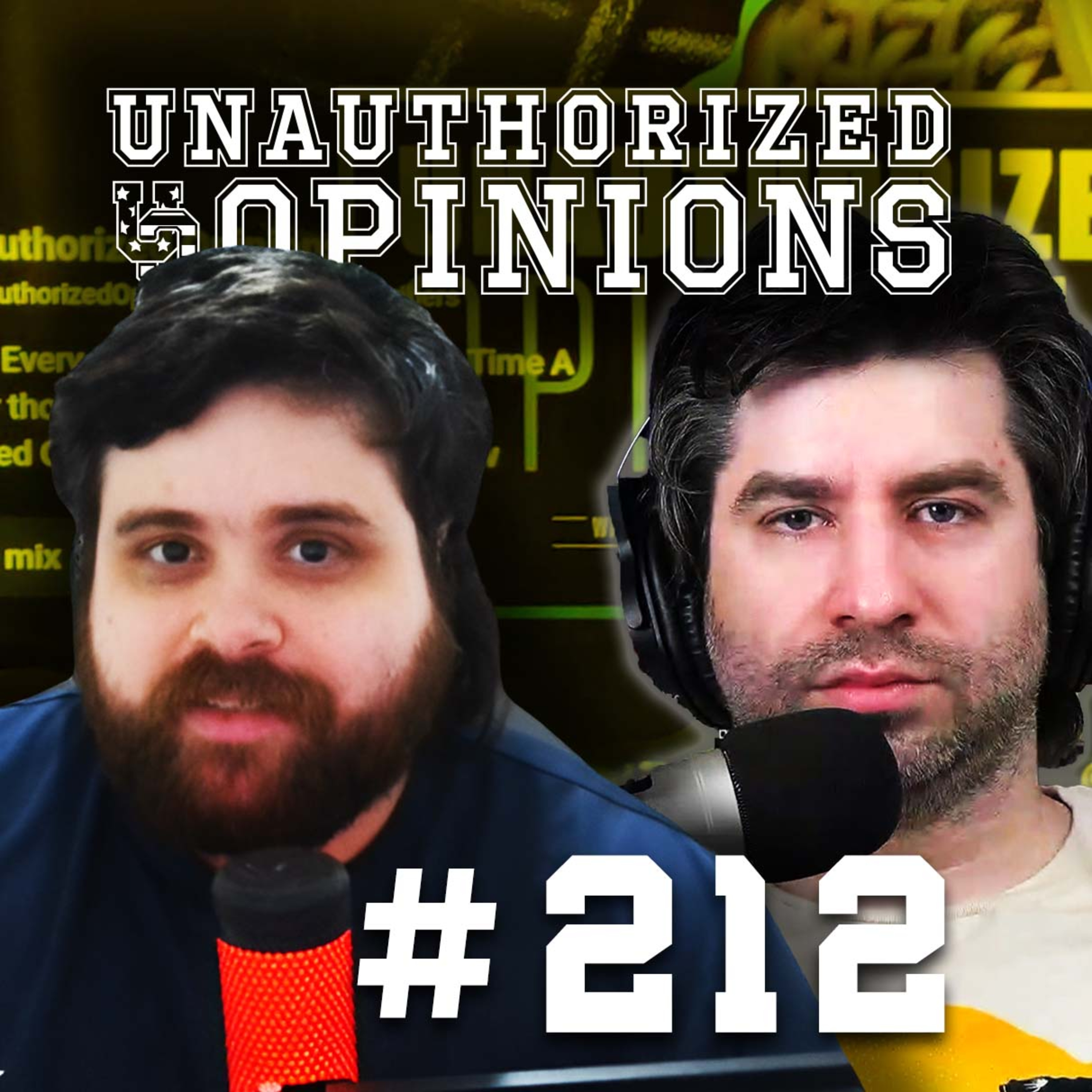Sweet Conscious Mullets | UnAuthorized Opinions 212 w/Kabrutus episode artwork