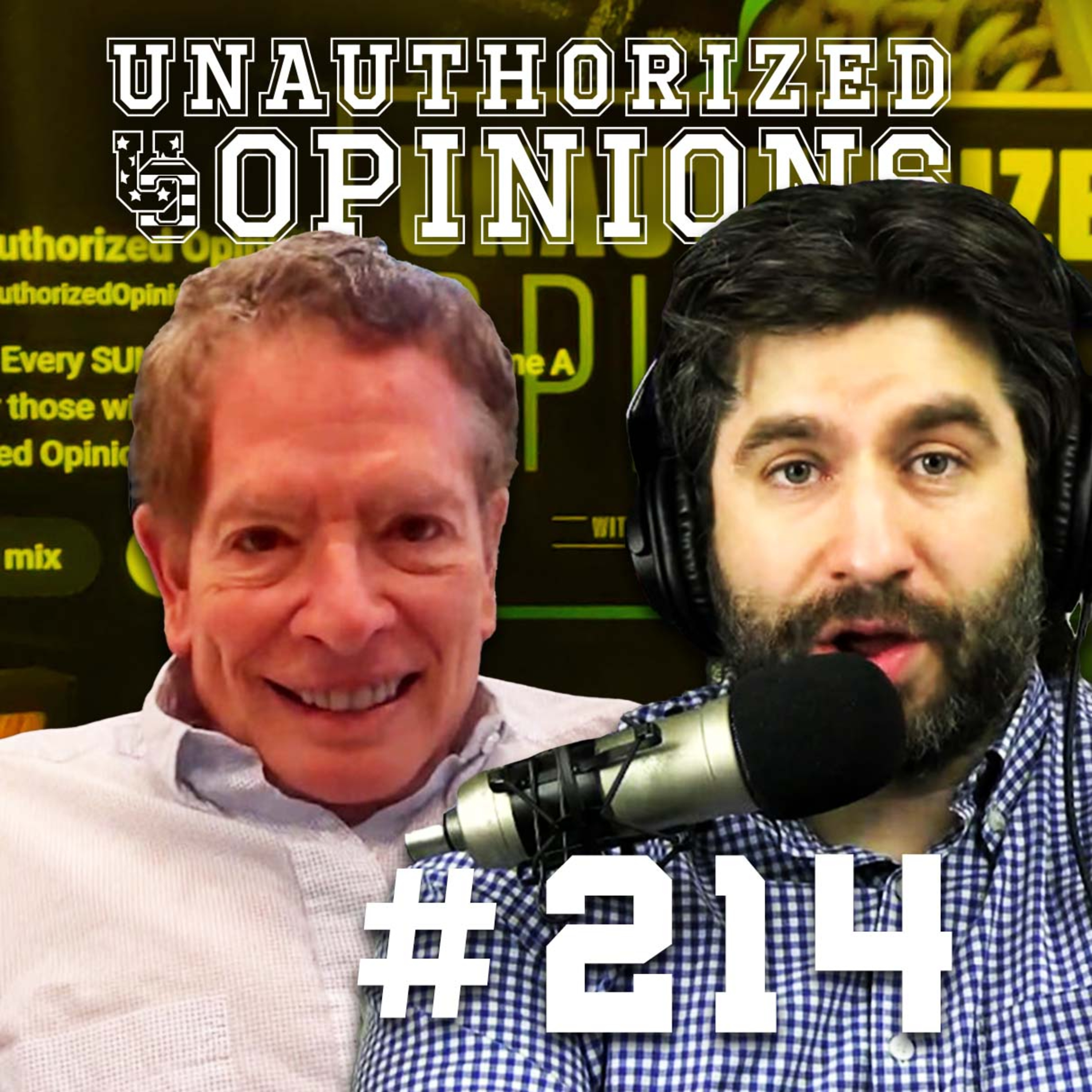 Comedy & BASEKetball | UnAuthorized Opinions 214 w/ David Zucker episode artwork