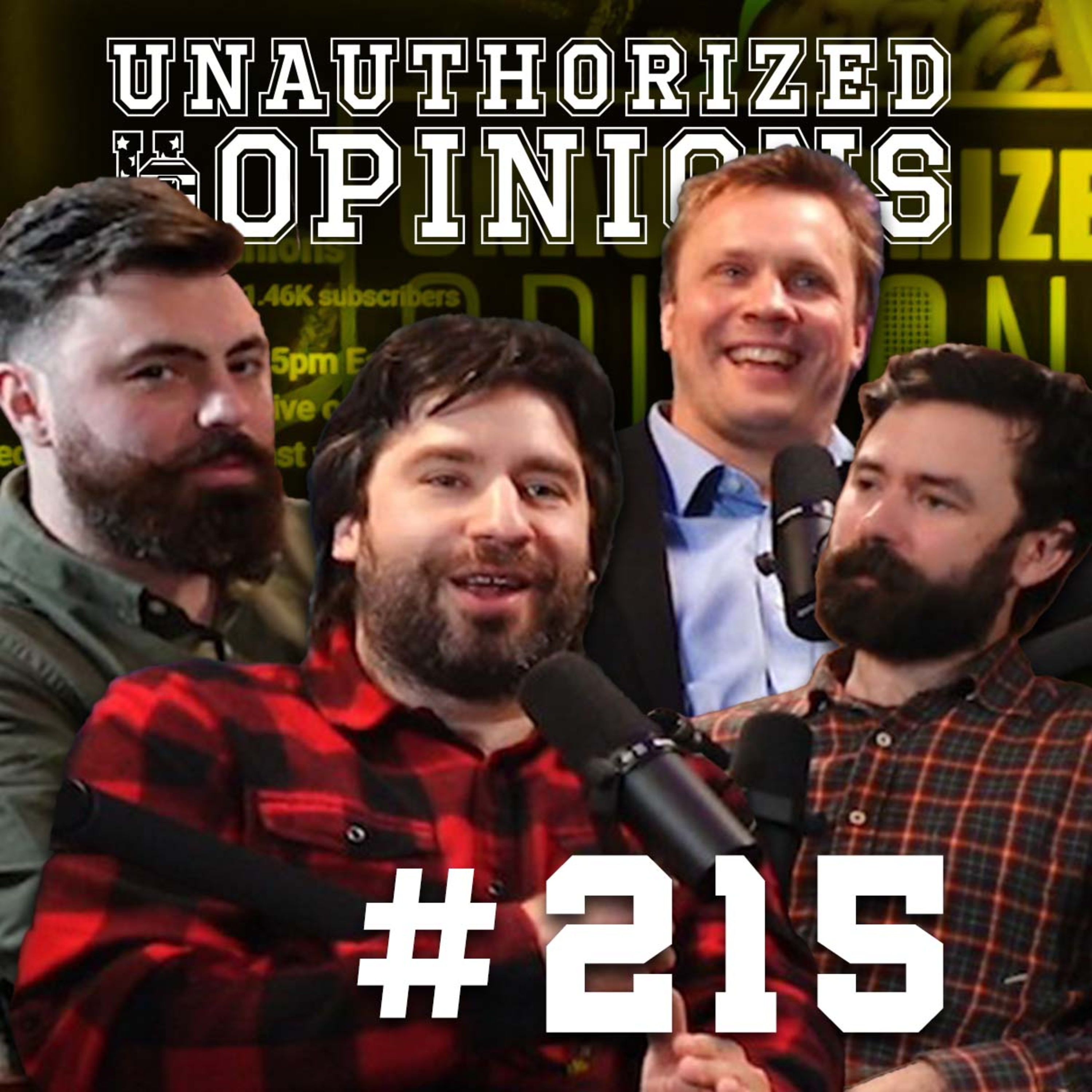 Lewis Brackpool, Greg Wycliffe, Joe MacKinnon | UnAuthorized Opinions 215  episode artwork