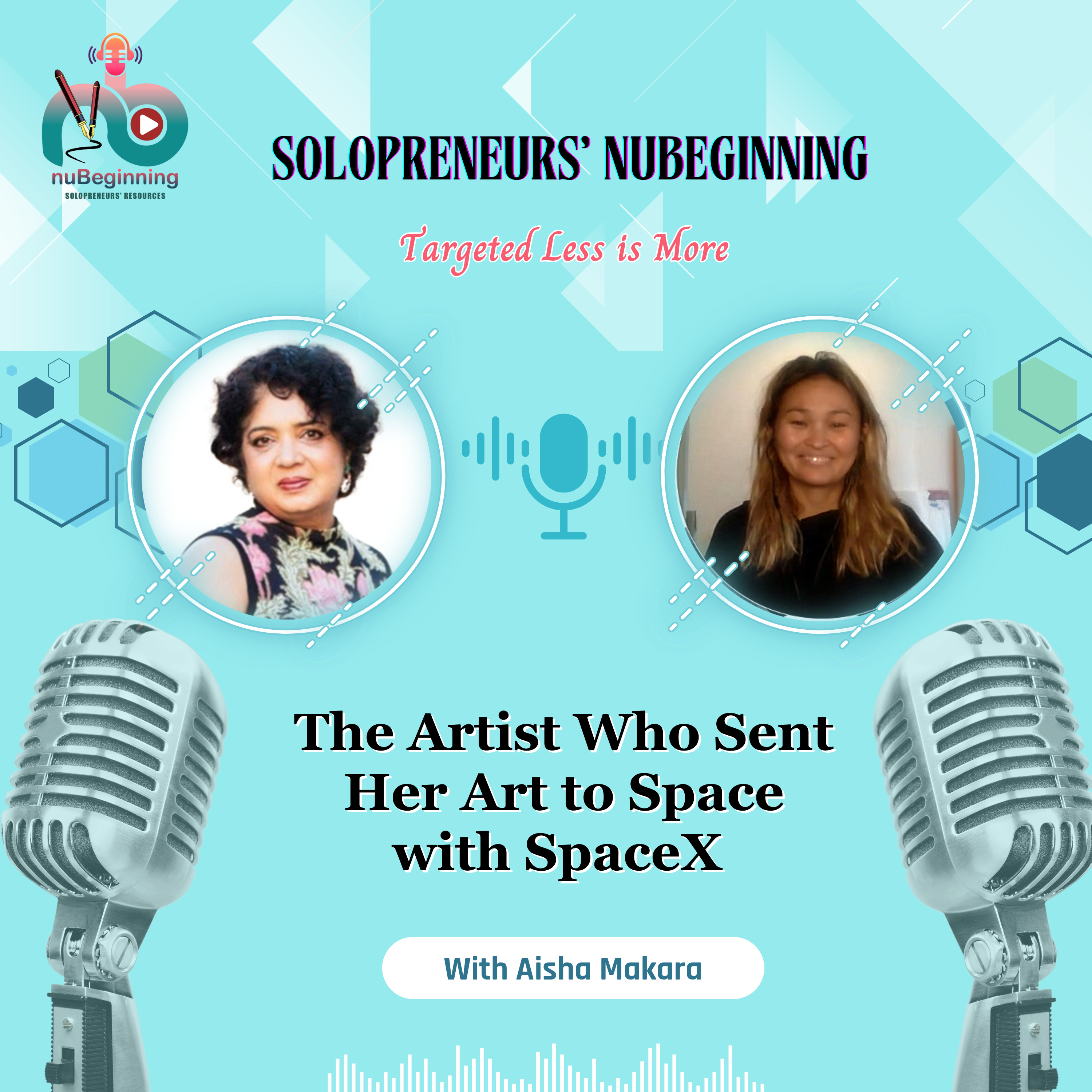 The Artist Who Sent Her Art to Space with SpaceX | A Journey of Joy, Passion, and Adventure episode artwork