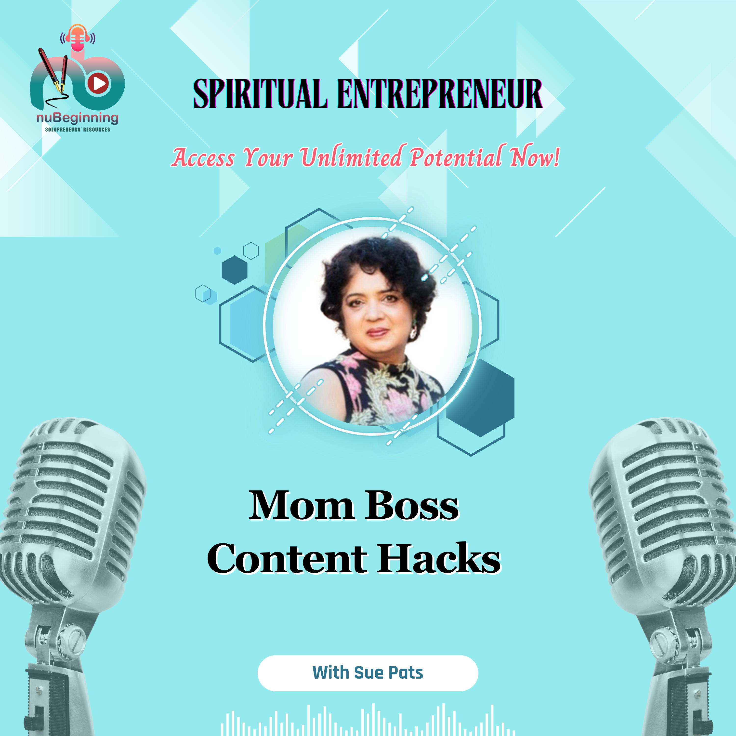 10 Ways to Repurpose Your Podcast Content for Busy Mom Entrepreneurs episode artwork