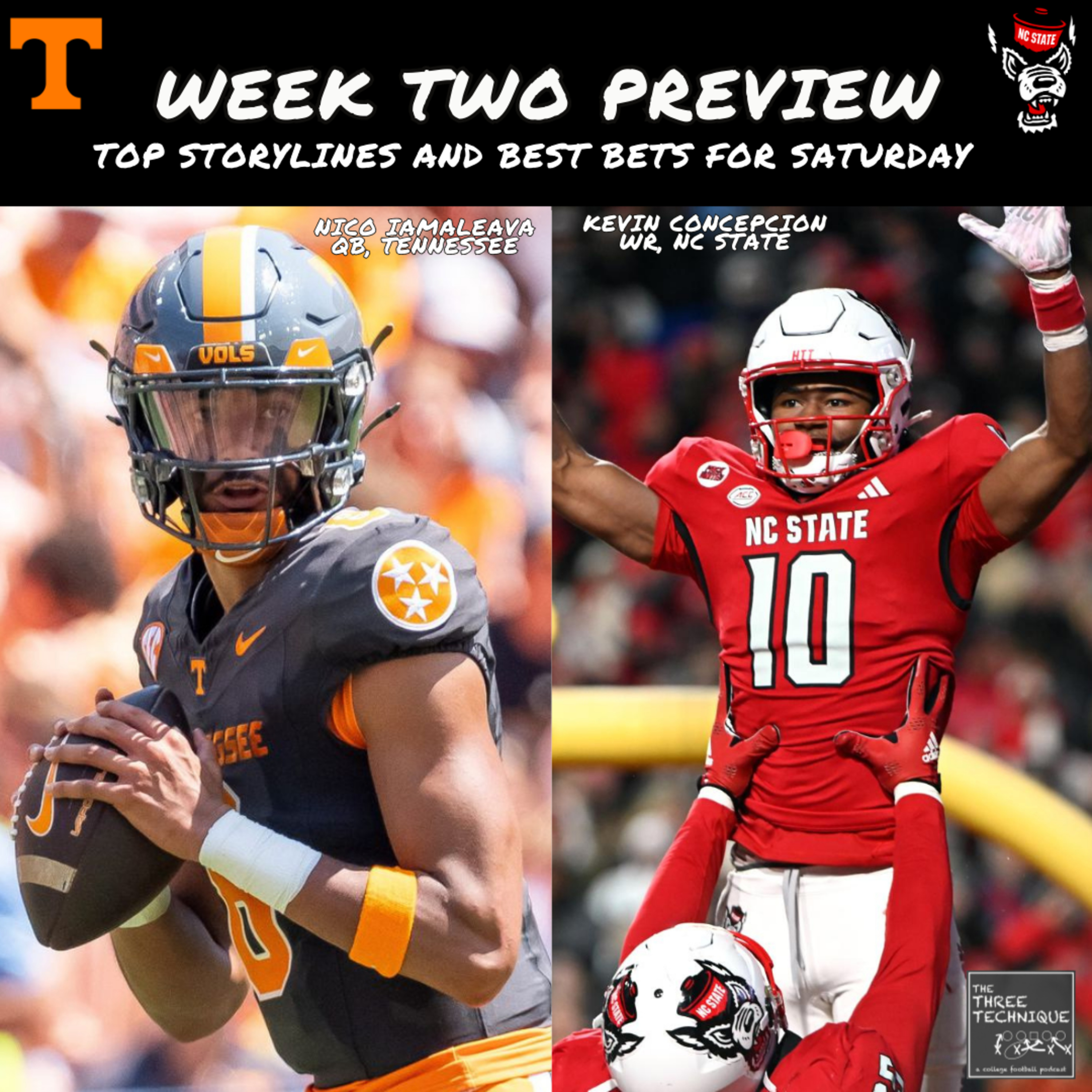 Texas in The Big House, Mitch's Personal Cy-Hawk Trophy, The Vols and Pack + Saturday Storylines! Week Two Preview - Episode 225
