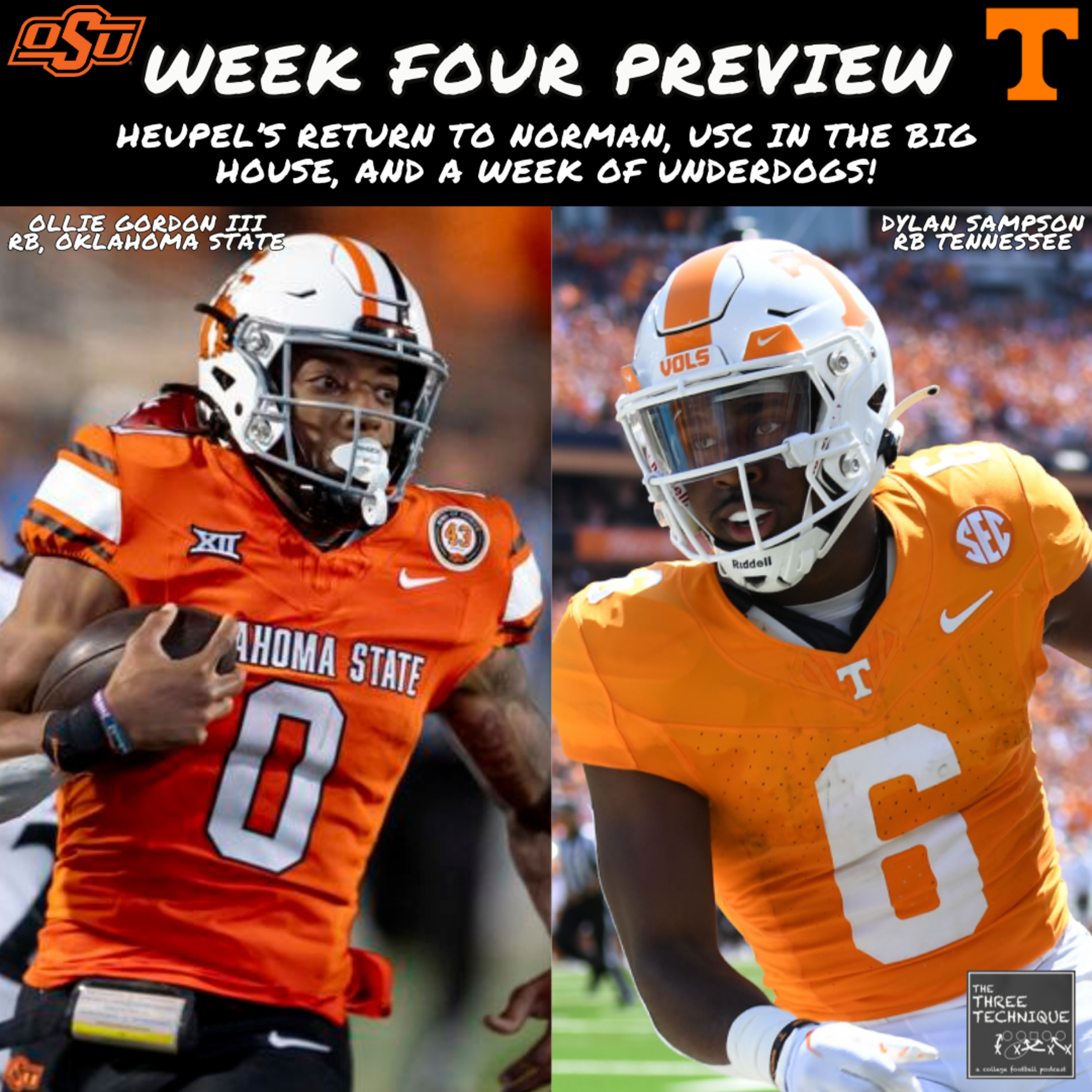Heupel's Return to Norman, Predicting Fireworks for the Utes and Pokes + Underdogs Ride in Week Four! Episode 229 episode artwork