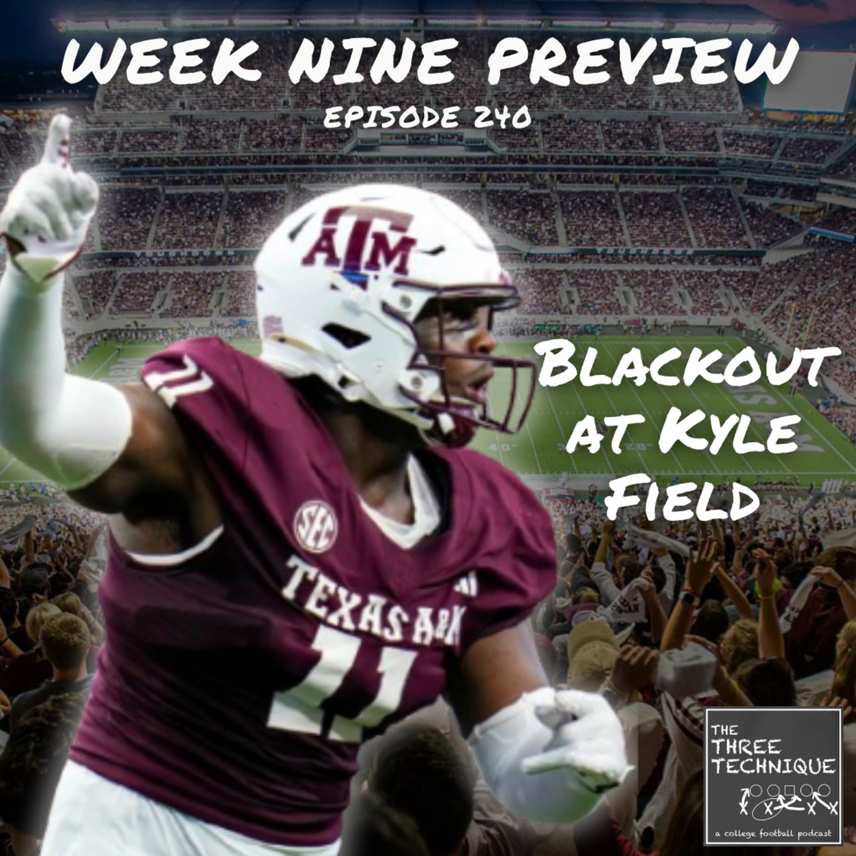 Blackout at Kyle Field: Who Takes the Lead in the SEC? | Navy's Chances to Upset Notre Dame | B1G Battles Featured - Episode 240 episode artwork