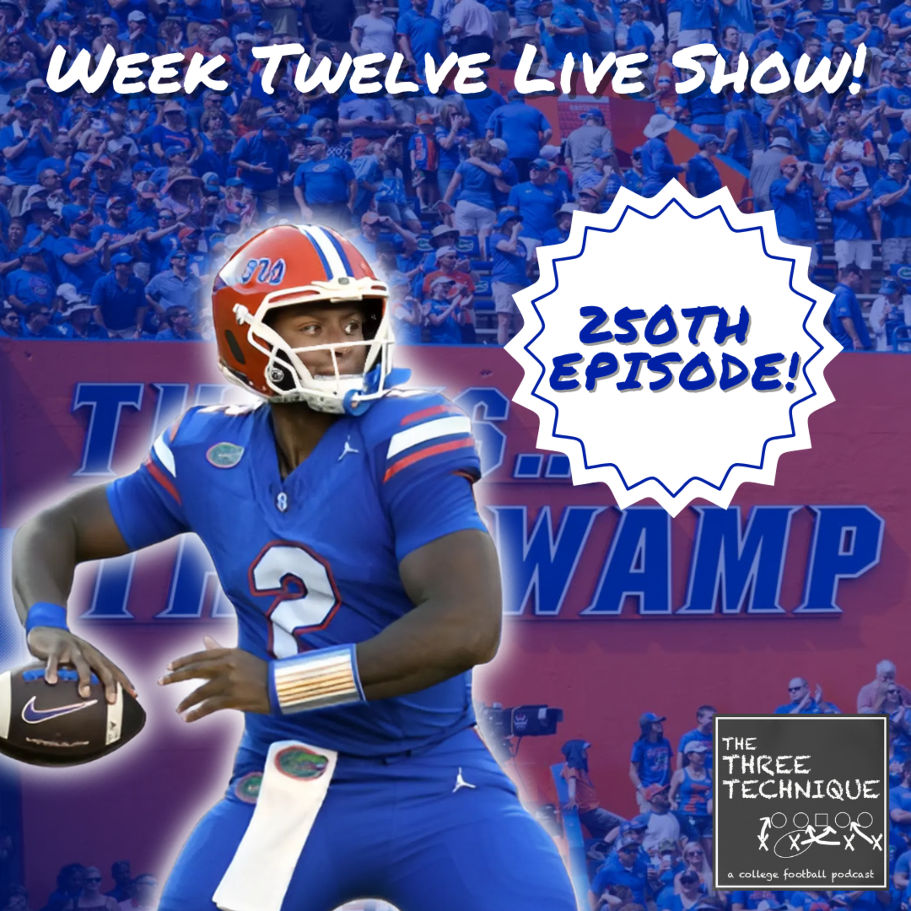 How high does Georgia jump? | Florida eliminates LSU | Oregon survives the Madison nightmare, Week 12 Live Show - Episode 250 episode artwork