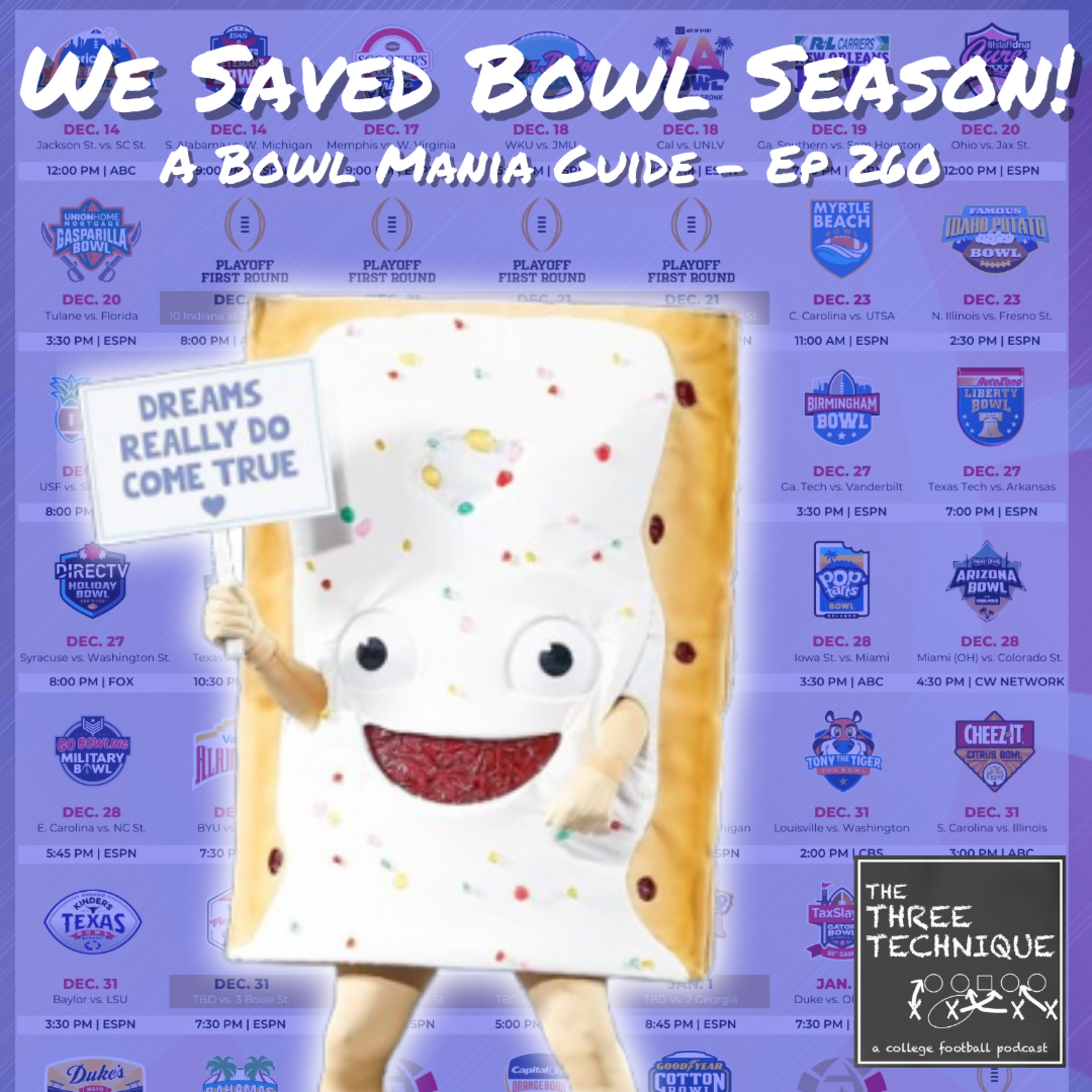 We Sat Down to Save Bowl Season! A Bowl Mania Guide - Episode 260 episode artwork