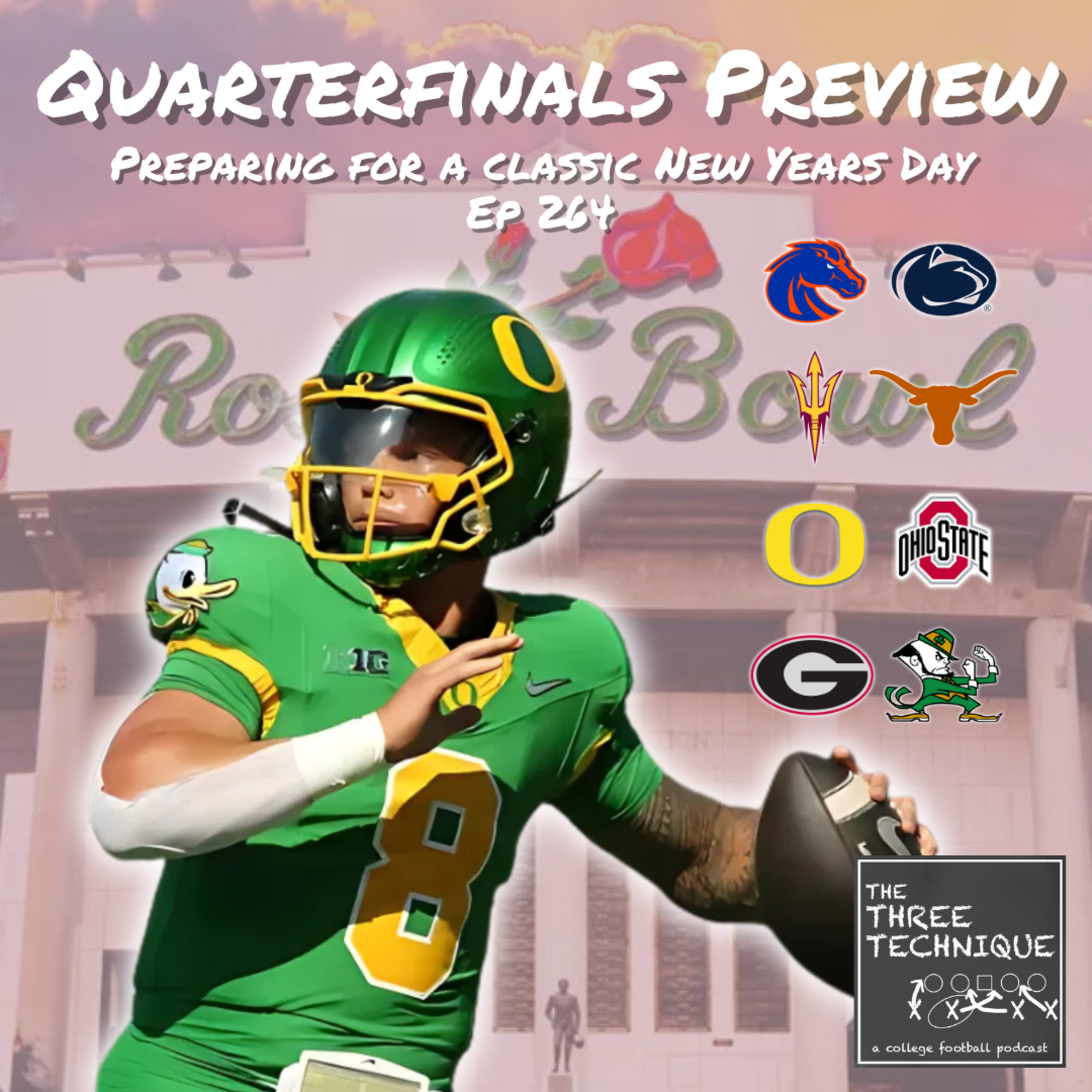 Quarterfinals Preview: We're Anticipating Classics on New Years Day! Episode 264 episode artwork