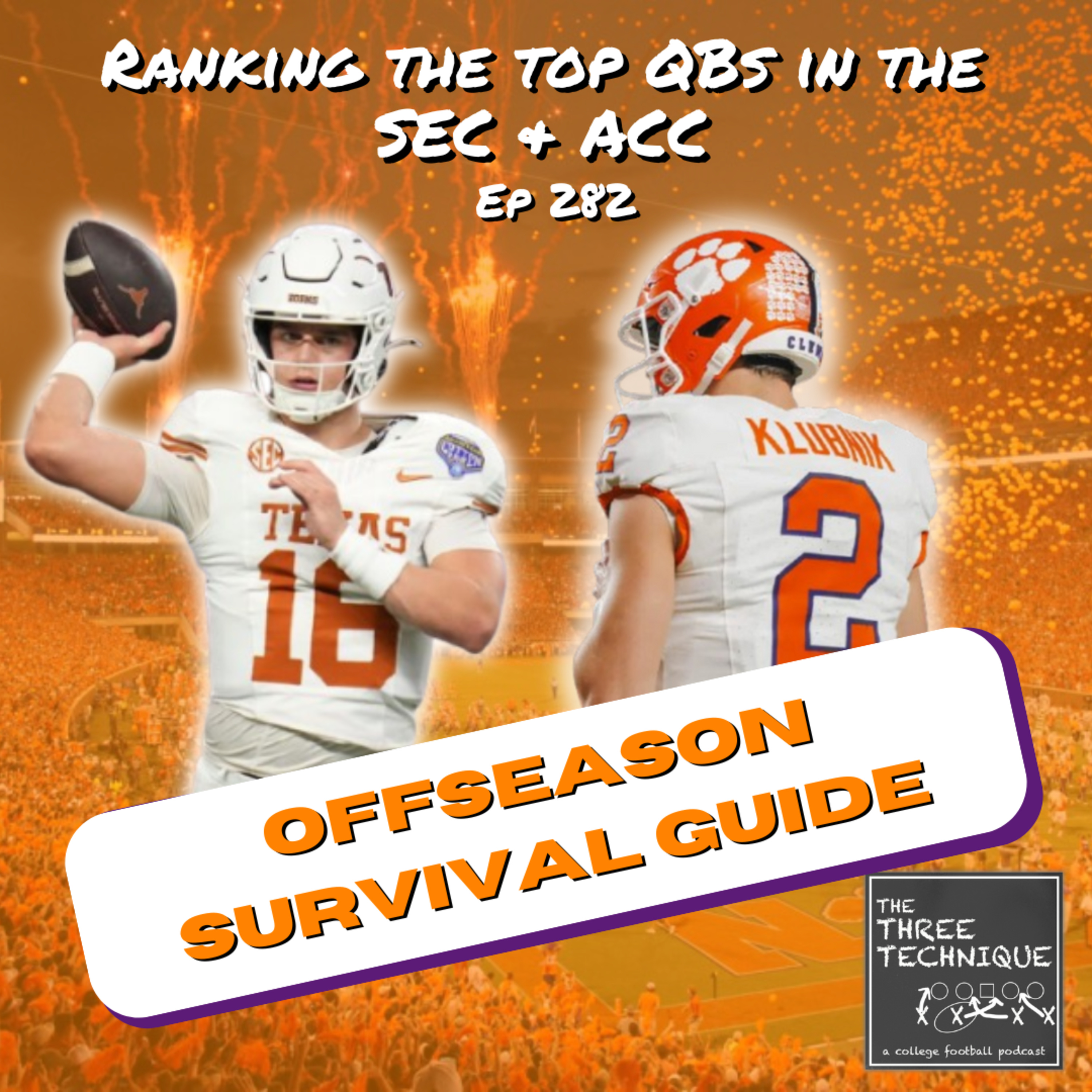 2025 QB Rankings: Breaking Down the Top 5 Signal Callers in the SEC and ACC - Episode 282 episode artwork