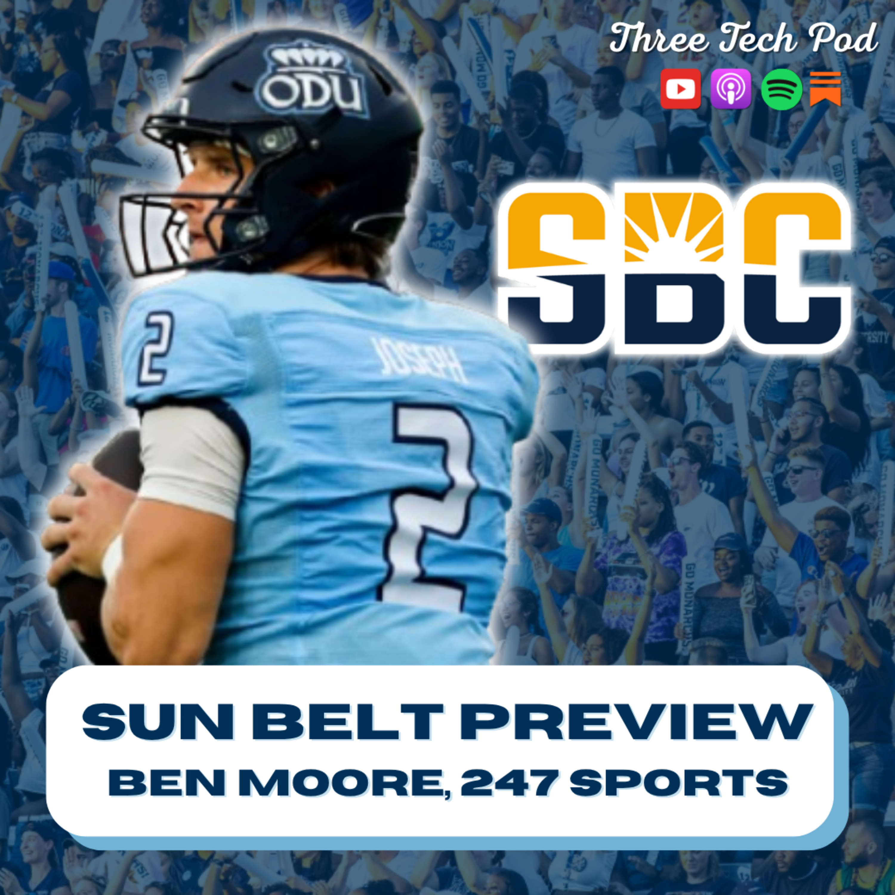 The Fun Belt is WIDE Open! Sun Belt Preview | Ben Moore, 247 Sports - Episode 292 episode artwork