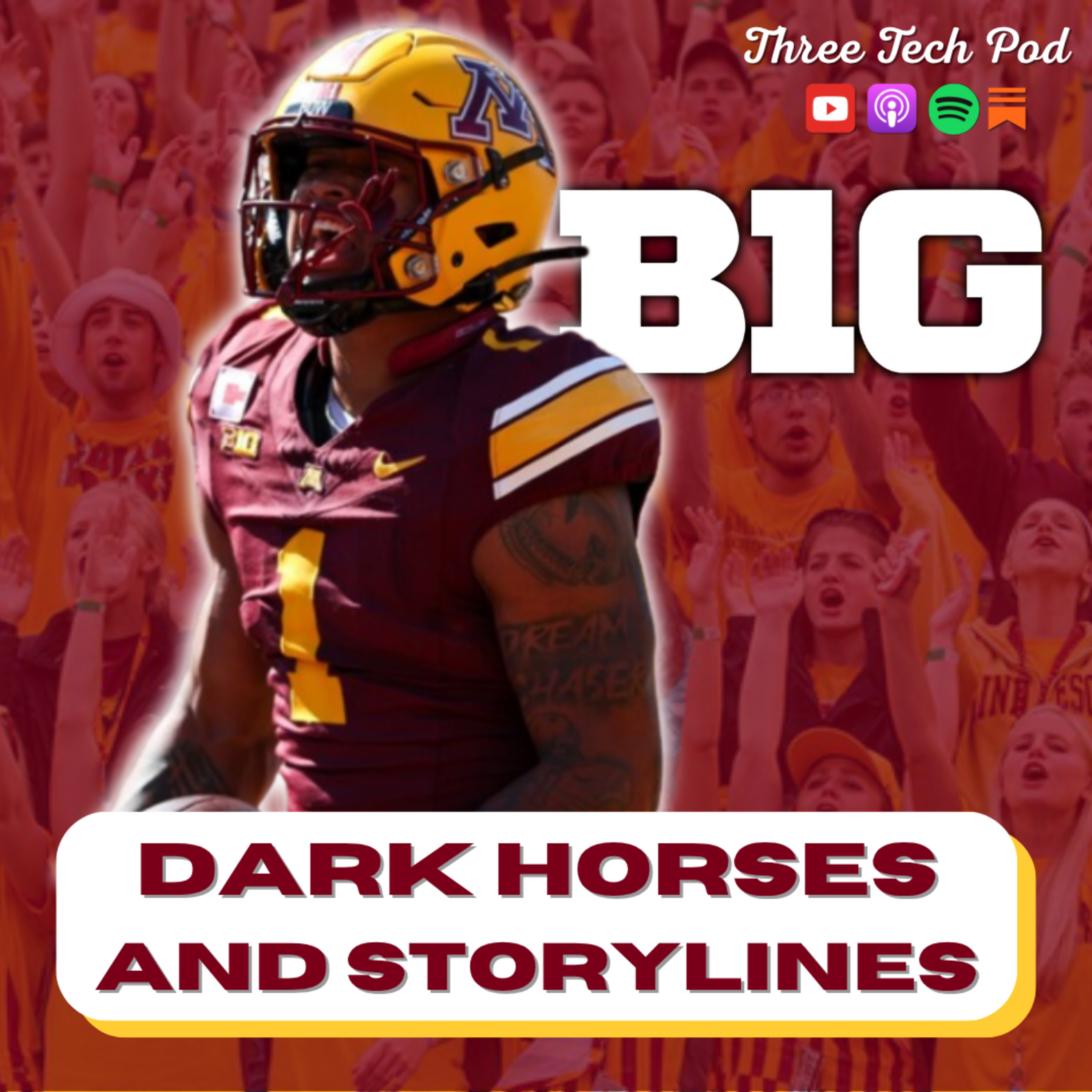 Who are the B1G Dark Horses? + Best Storylines | Big Ten Preview, Part II - Episode 299 episode artwork