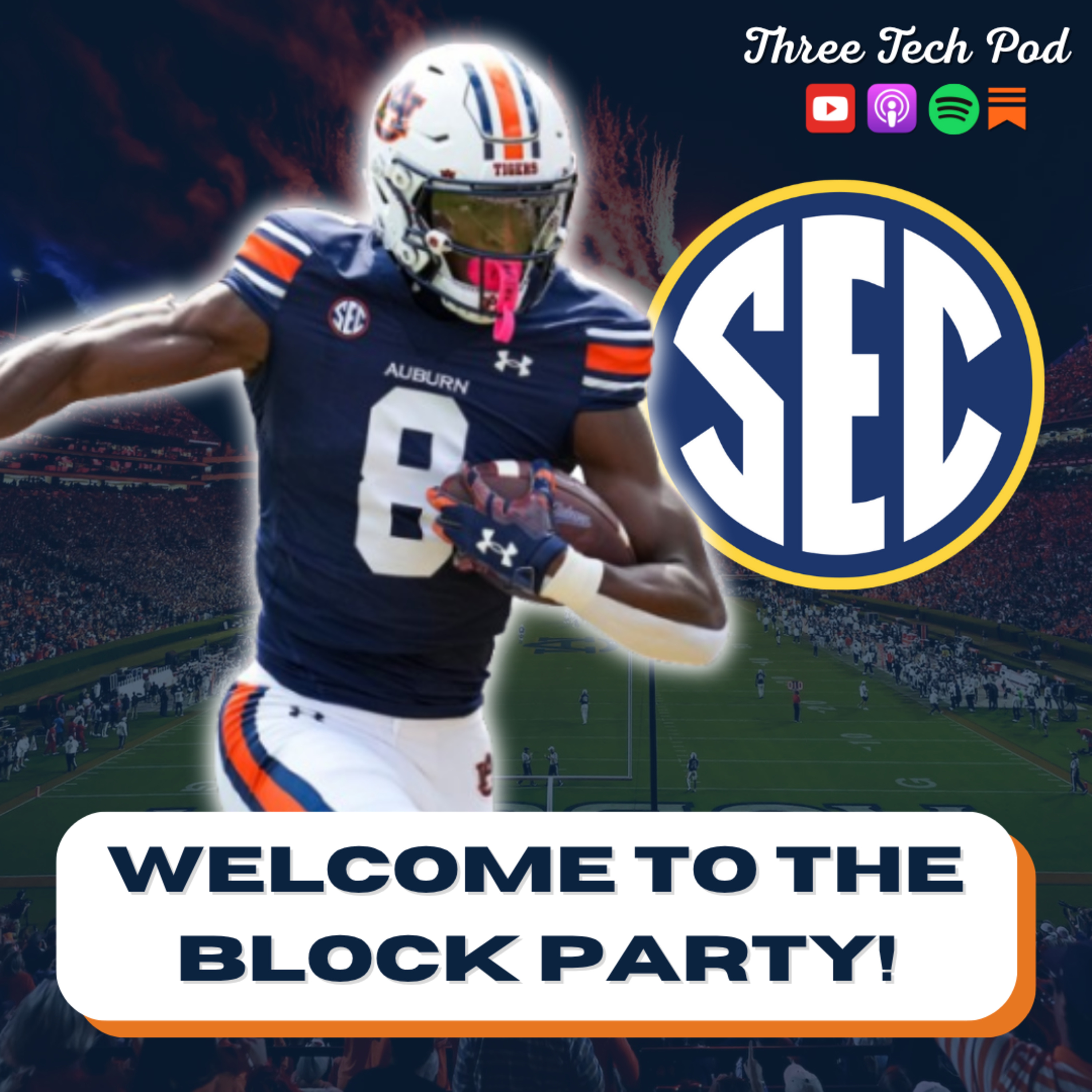 These Ten Teams Kick Off the SEC Block Party! Dark Horses + Bowl Hopefuls - Episode 302 episode artwork