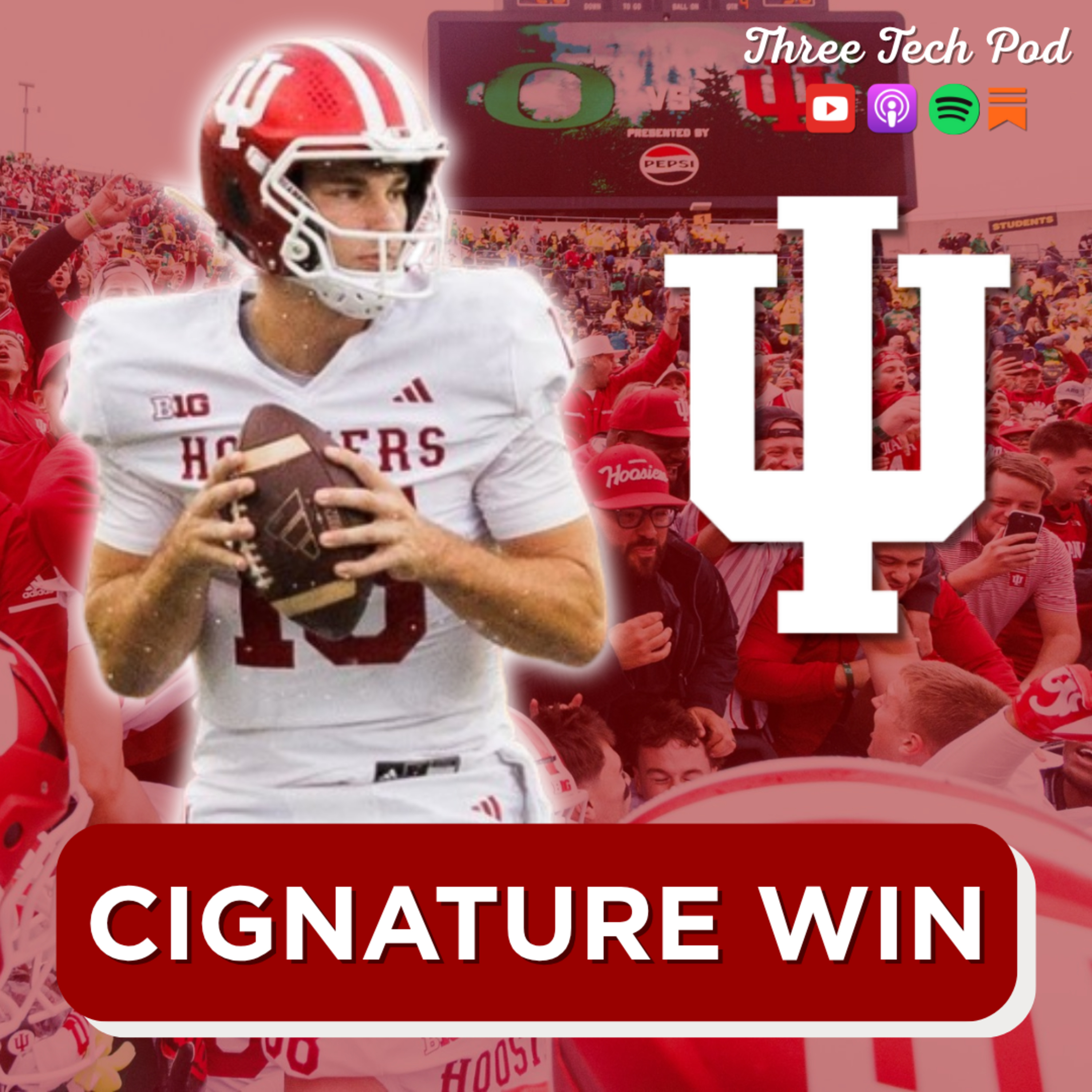 WEEK SEVEN REACTIONS! Indiana Gets a Cignature Win, Alabama Gets Past Mizzou, Red River Slugfest, and More!  episode artwork