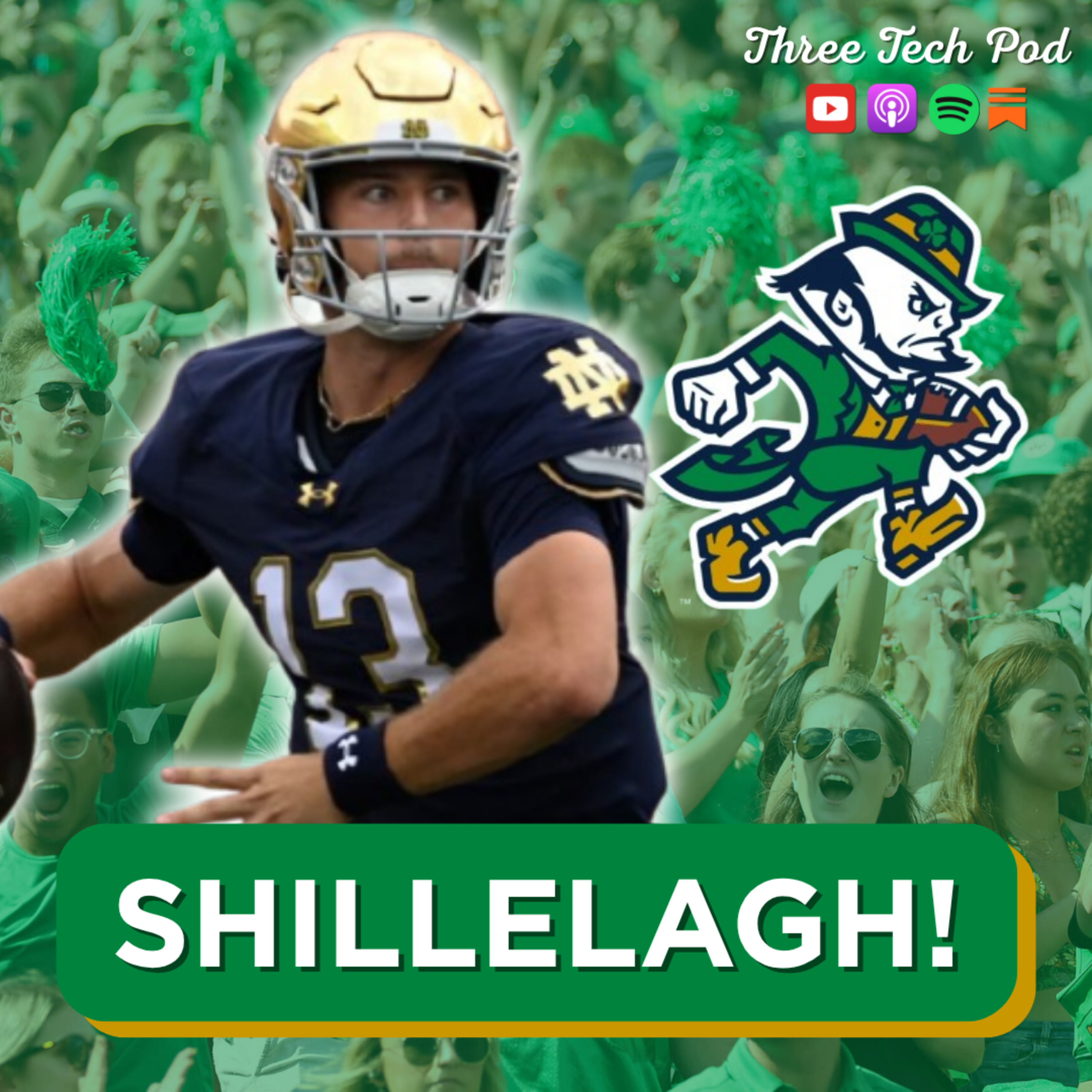 WEEK EIGHT REACTION SHOW: Top Teams Tumble + Notre Dame Extends Streak, Georgia tops Ole Miss, BYU wins Holy War episode artwork