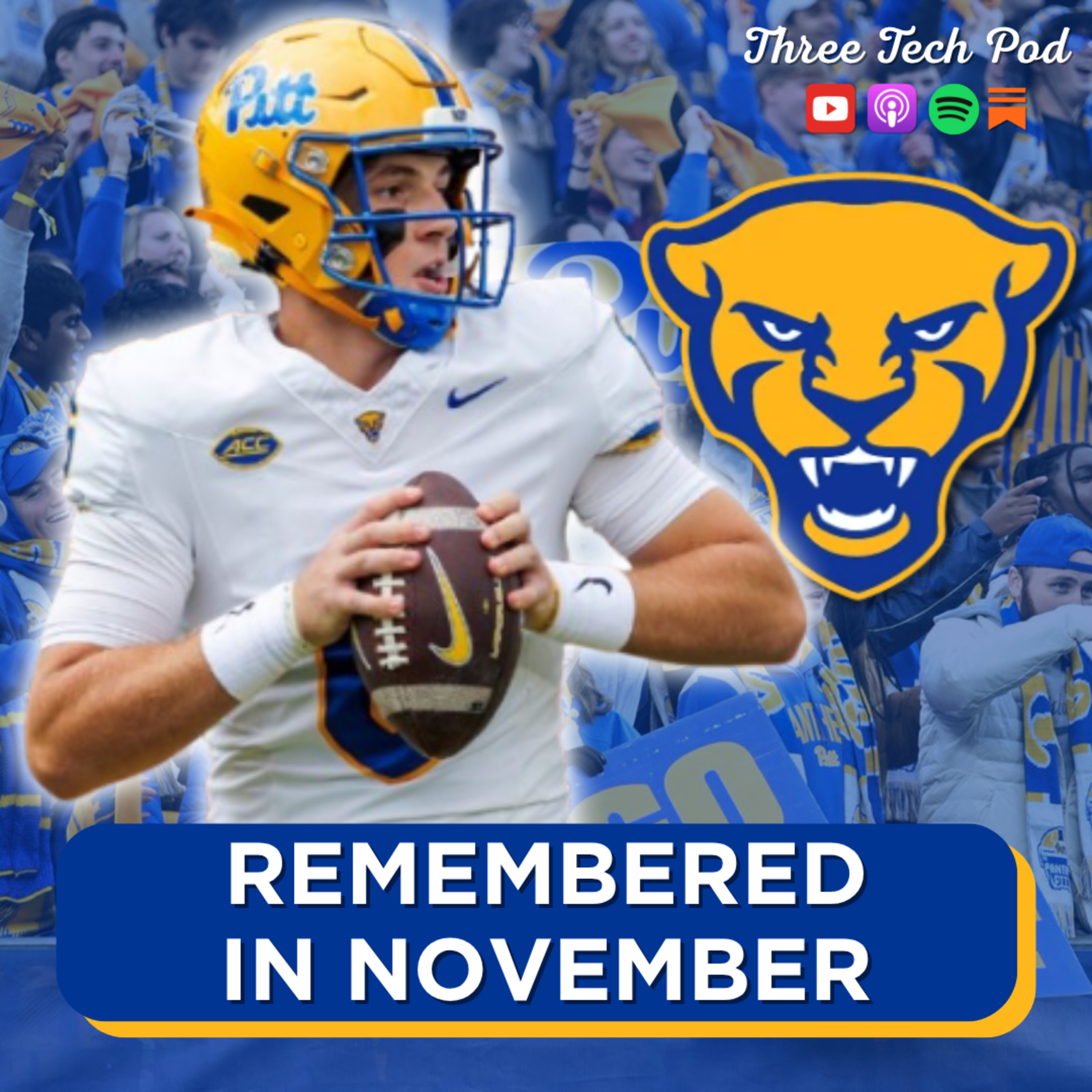 Week Twelve Predictions: Remember November, Pitt and Notre Dame, Georgia Hosts Texas, and Alabama's Revenge! Episode 339 episode artwork