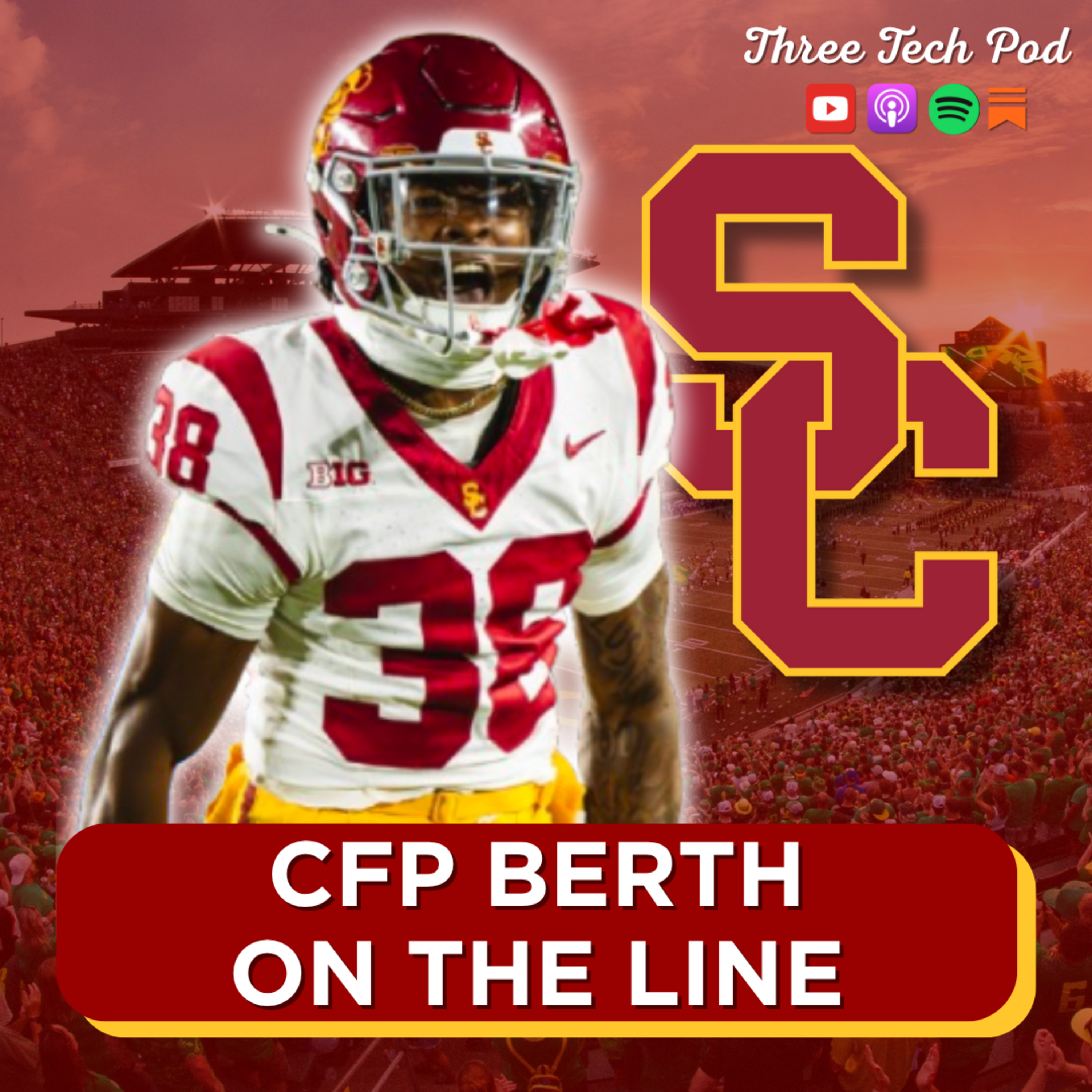 Week 13 Preview: CFP Berth is on the Line in Eugene, Someone HAS to Win the ACC, and BYU Tries to Seal the Deal - Episode 341 episode artwork