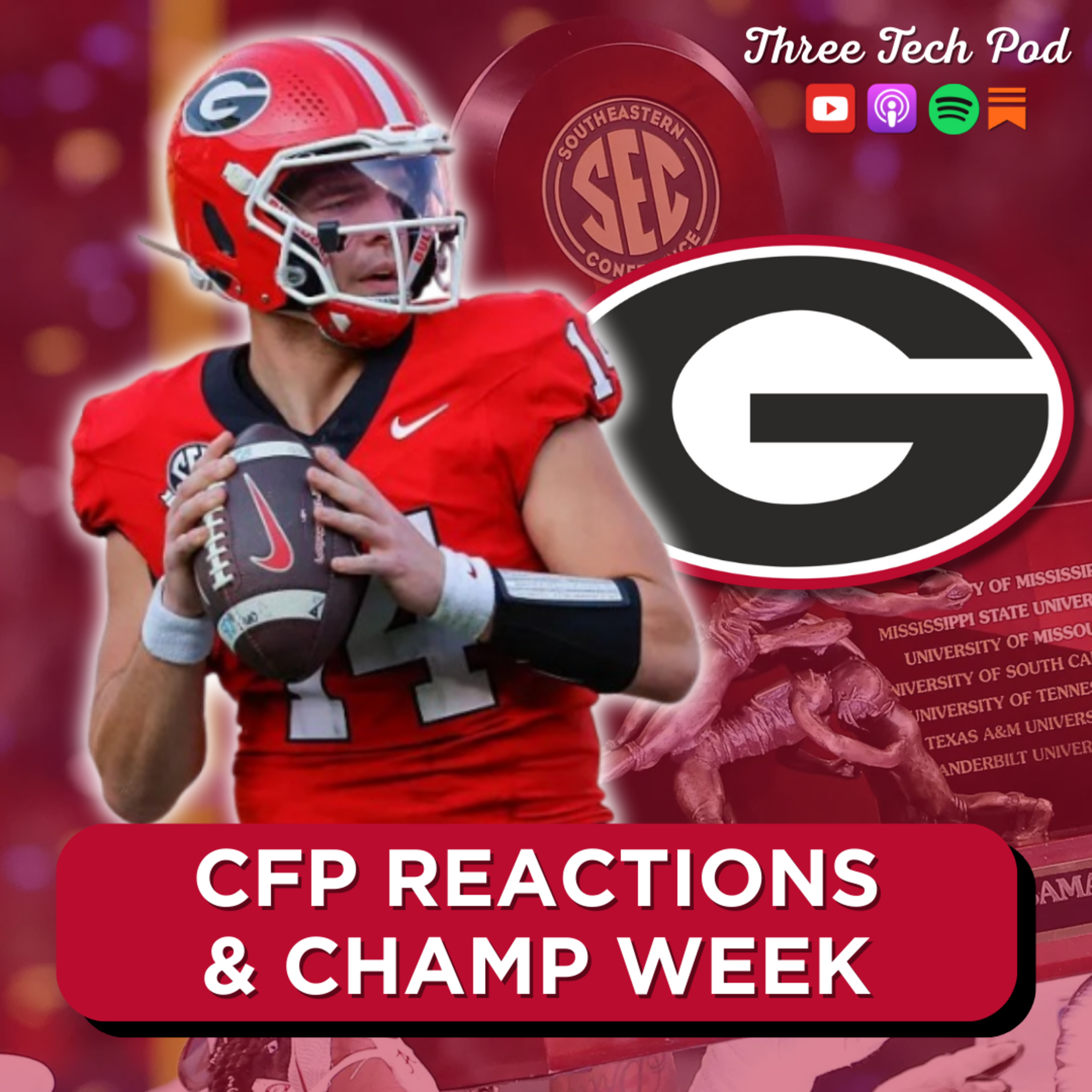 BRUTAL Rankings Unveiled! CFP Reaction + Conference Championship Previews! Episode 345 episode artwork