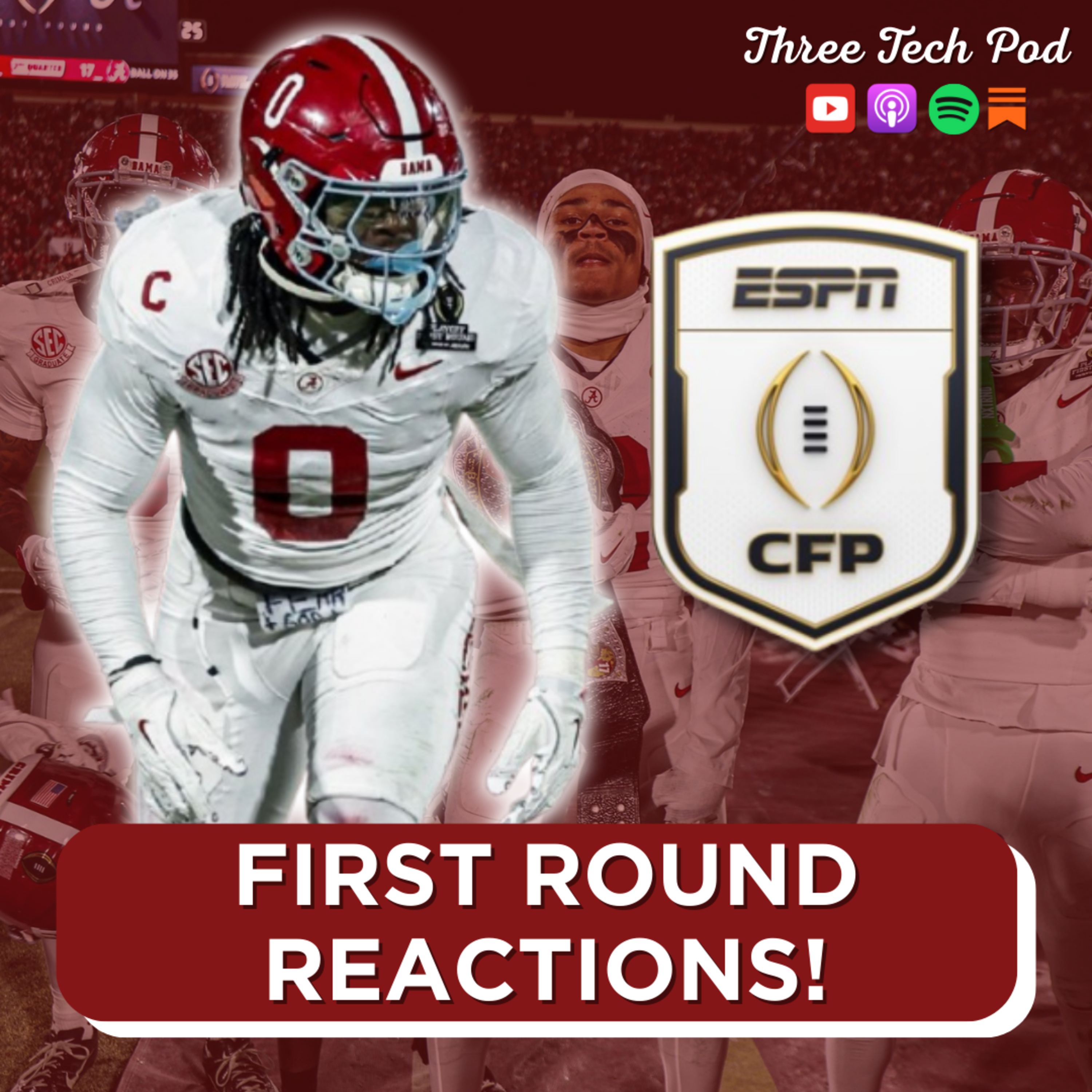 First Round Reactions: Alabama's Comeback, Miami's Dominate Defense, and the REAL Problem with the G5/Playoff Debate - Episode 349 episode artwork