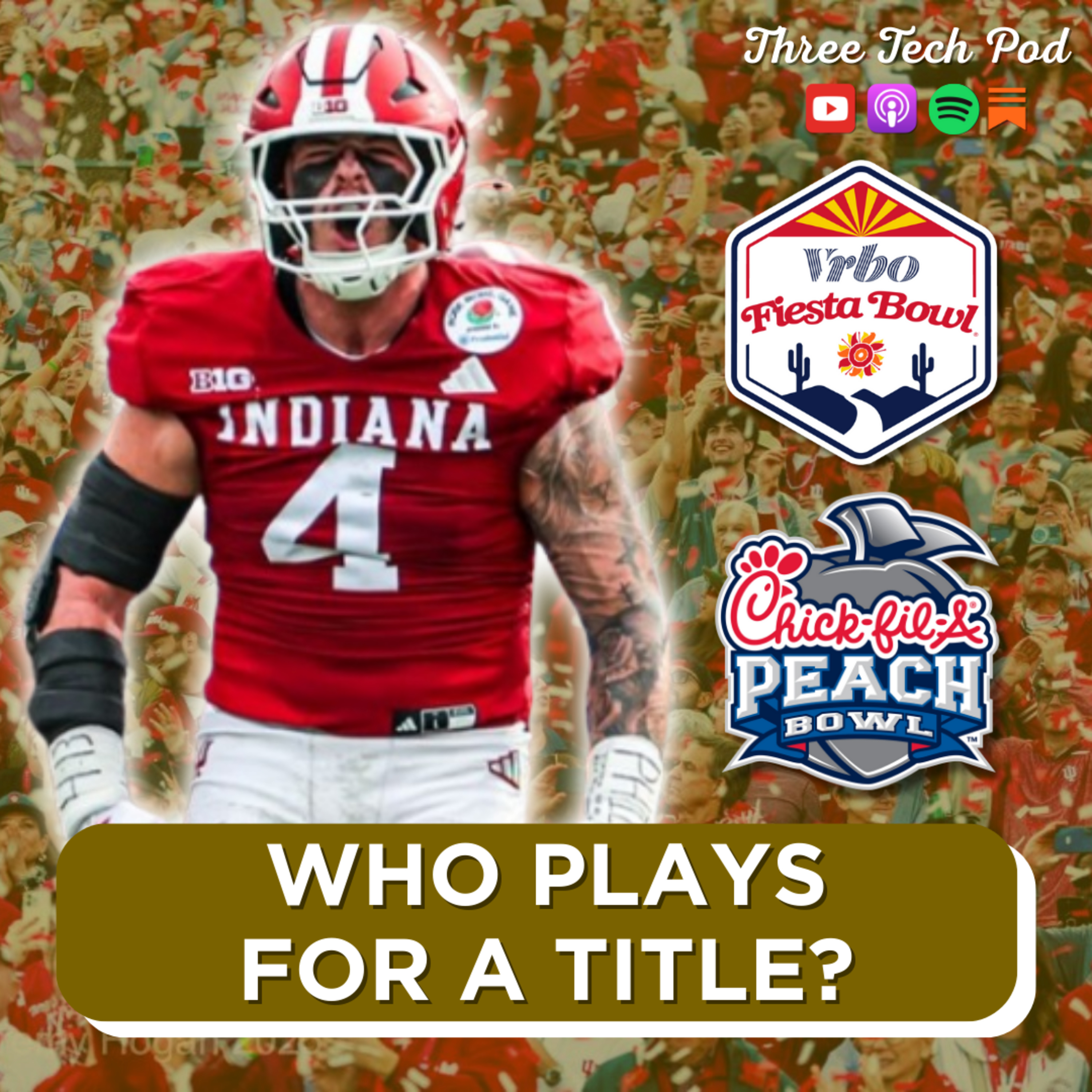The Complete Fiesta & Peach Bowl Previews + Predictions! Ole Miss vs Miami, Indiana vs Oregon - Episode 352 episode artwork