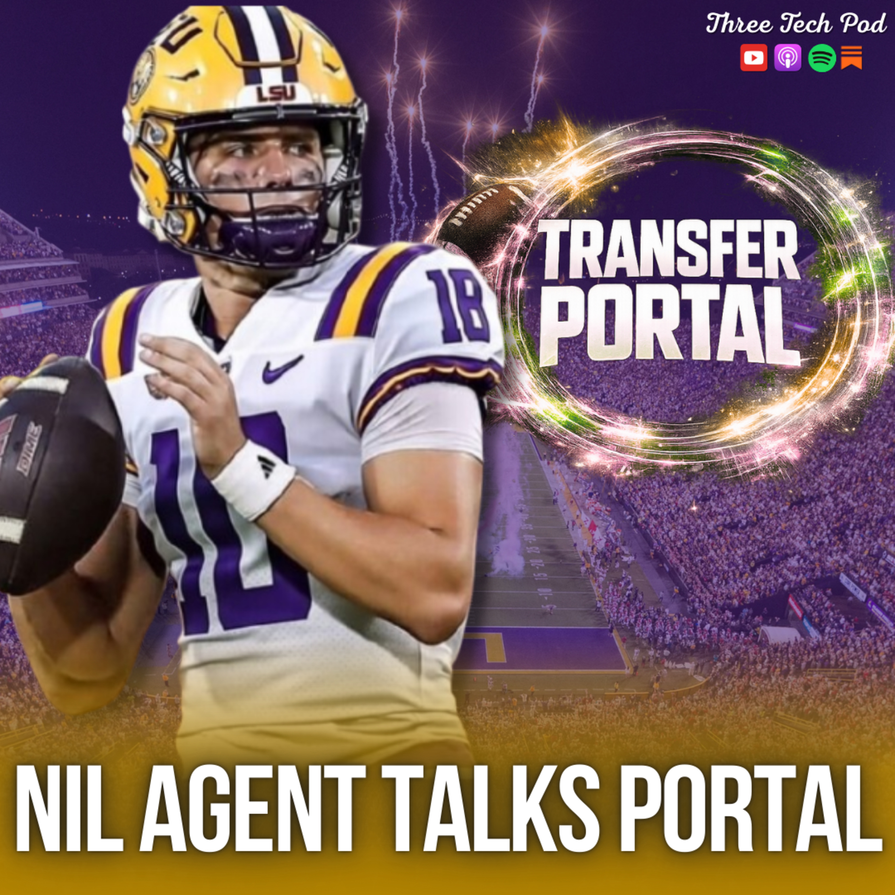 Behind the Scenes of NIL and the Transfer Portal with Zach Cardenez, Brick Athlete Enterprises - Episode 357 episode artwork