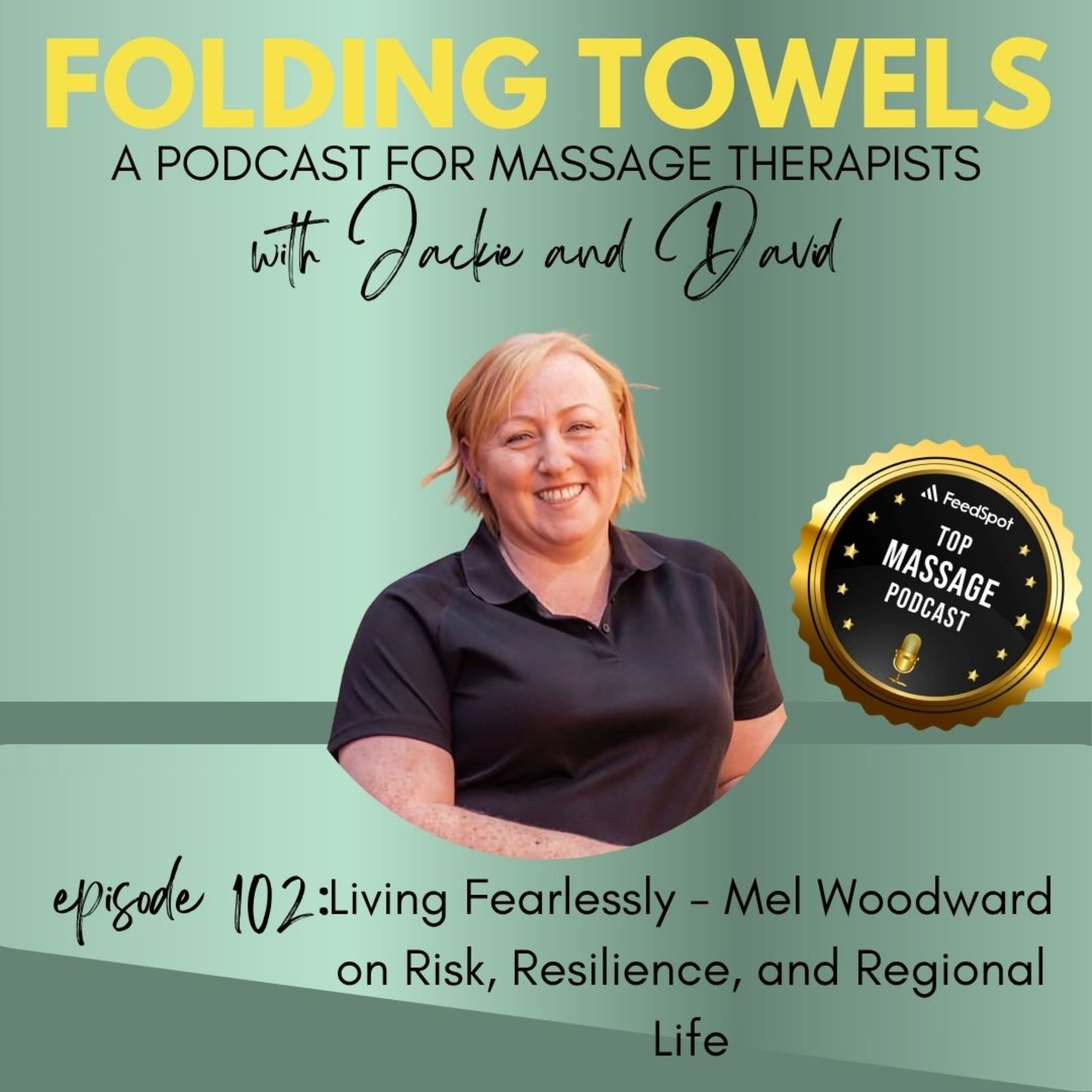Folding Towels - A Podcast for Massage Therapists with Jackie and David