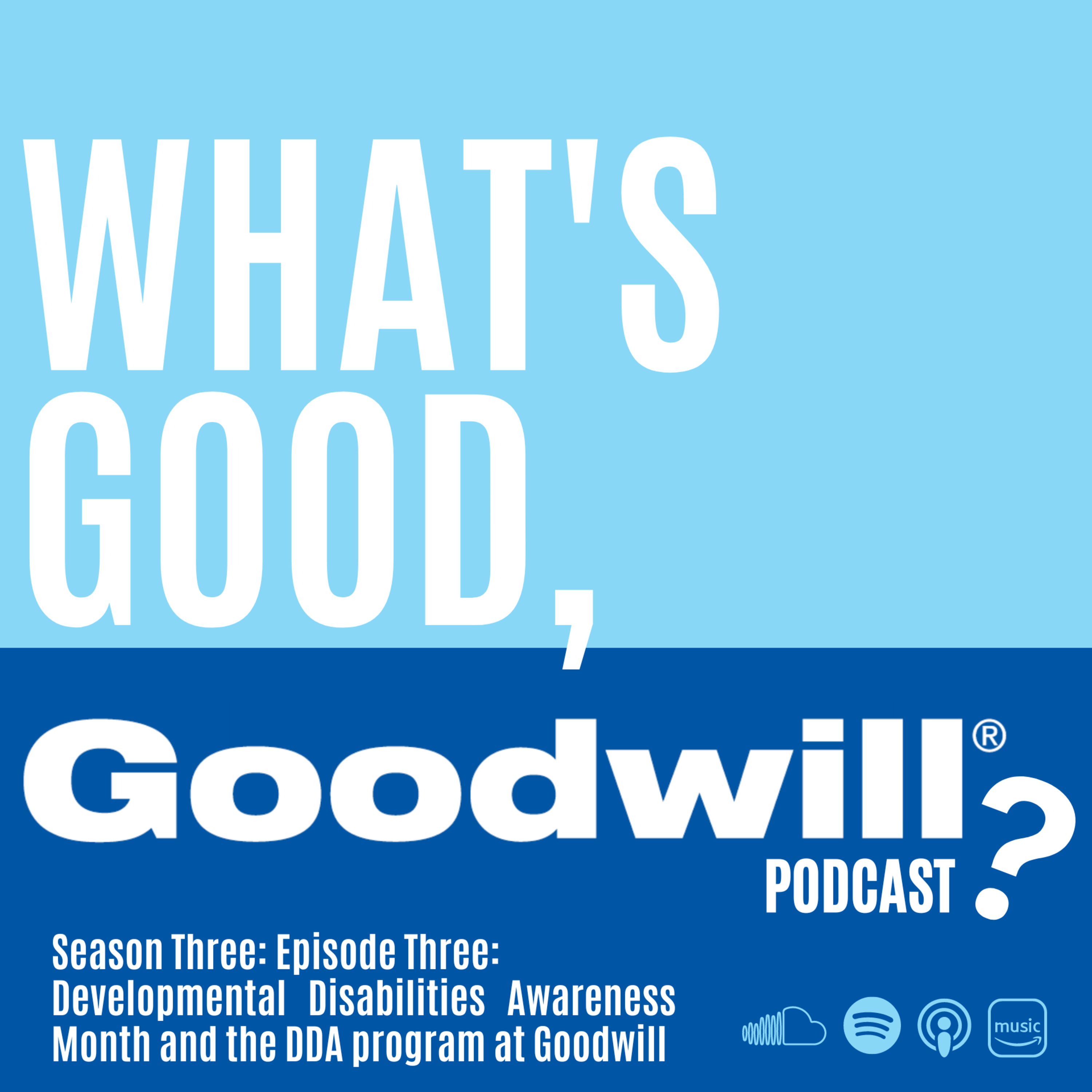 Developmental Disabilities Awareness Month and the DDA program at Goodwill episode artwork