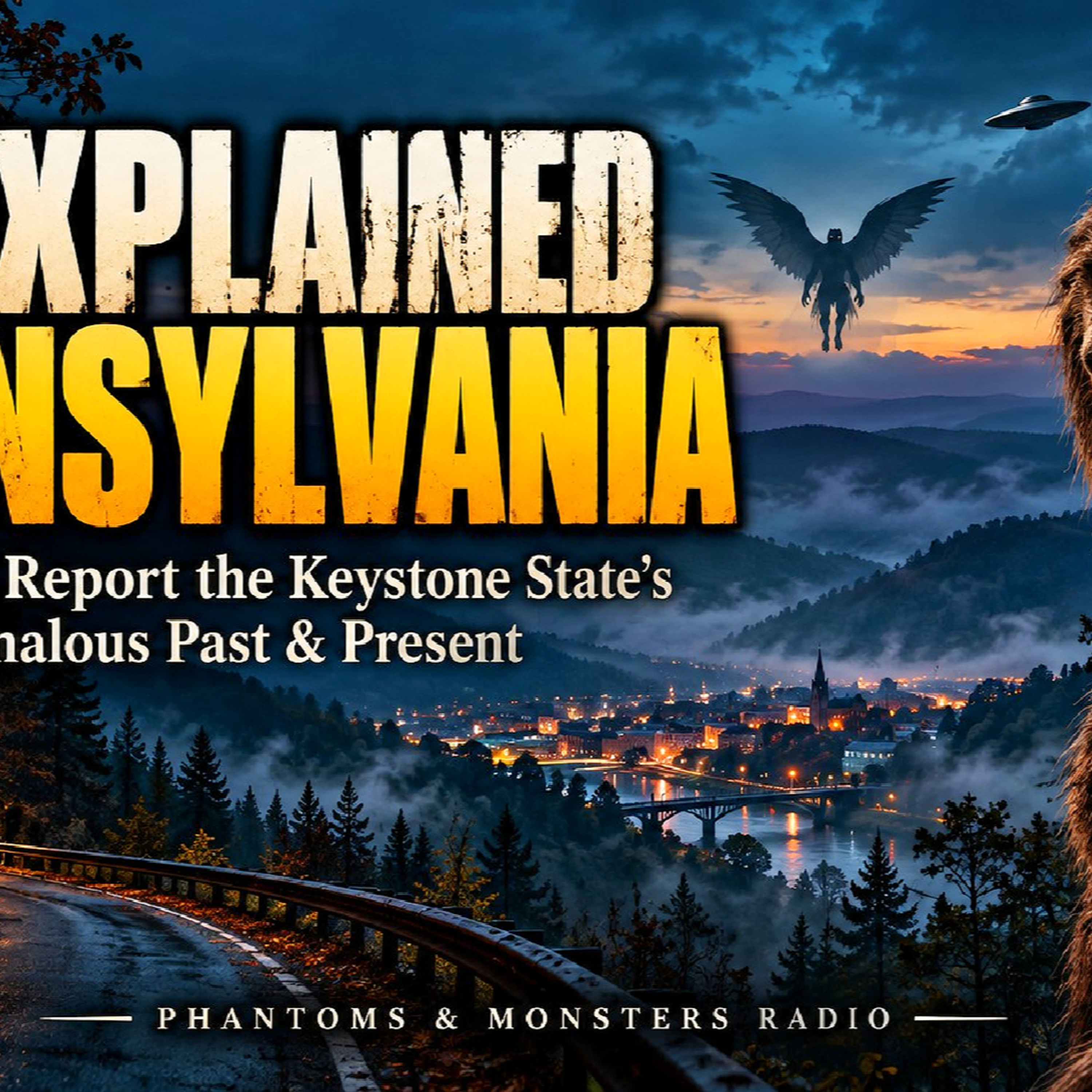 UNEXPLAINED PENNSYLVANIA: (Audio Only) Witnesses Report the Keystone State's Anomalous Past & Present episode artwork