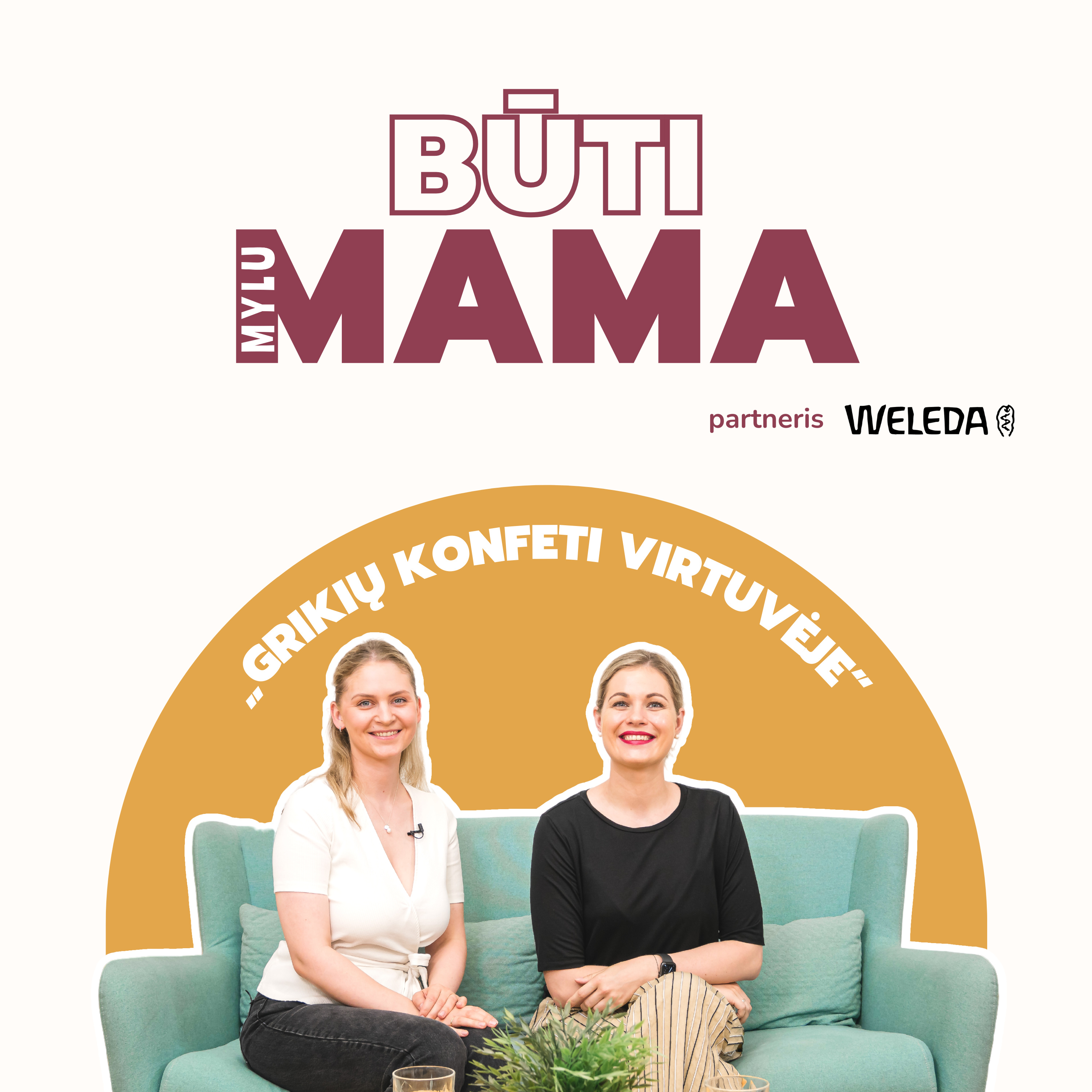 BŪTI MAMA 04 | Grikių konfeti virtuvėje - su Živile Dumbraite - Varkaliene episode artwork