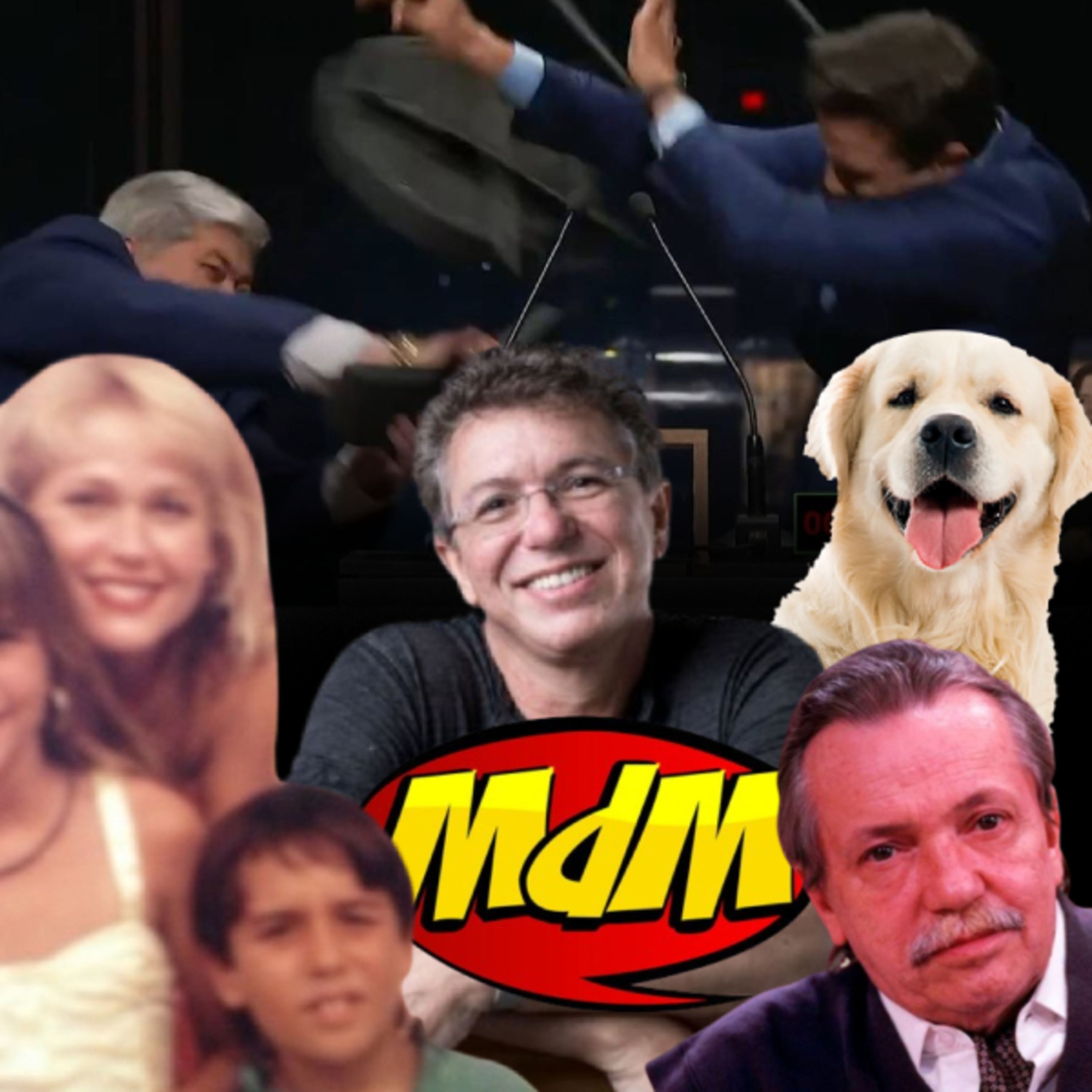 Podcast MdM 761: Cadeiradas + Treta do HqMix + Debate de SP + Cachorro no Shopping + FGTS do Boninho + Change no Xou da Xuxa + Twitter vs Bluesky + Quadrinhos da Marvel episode artwork