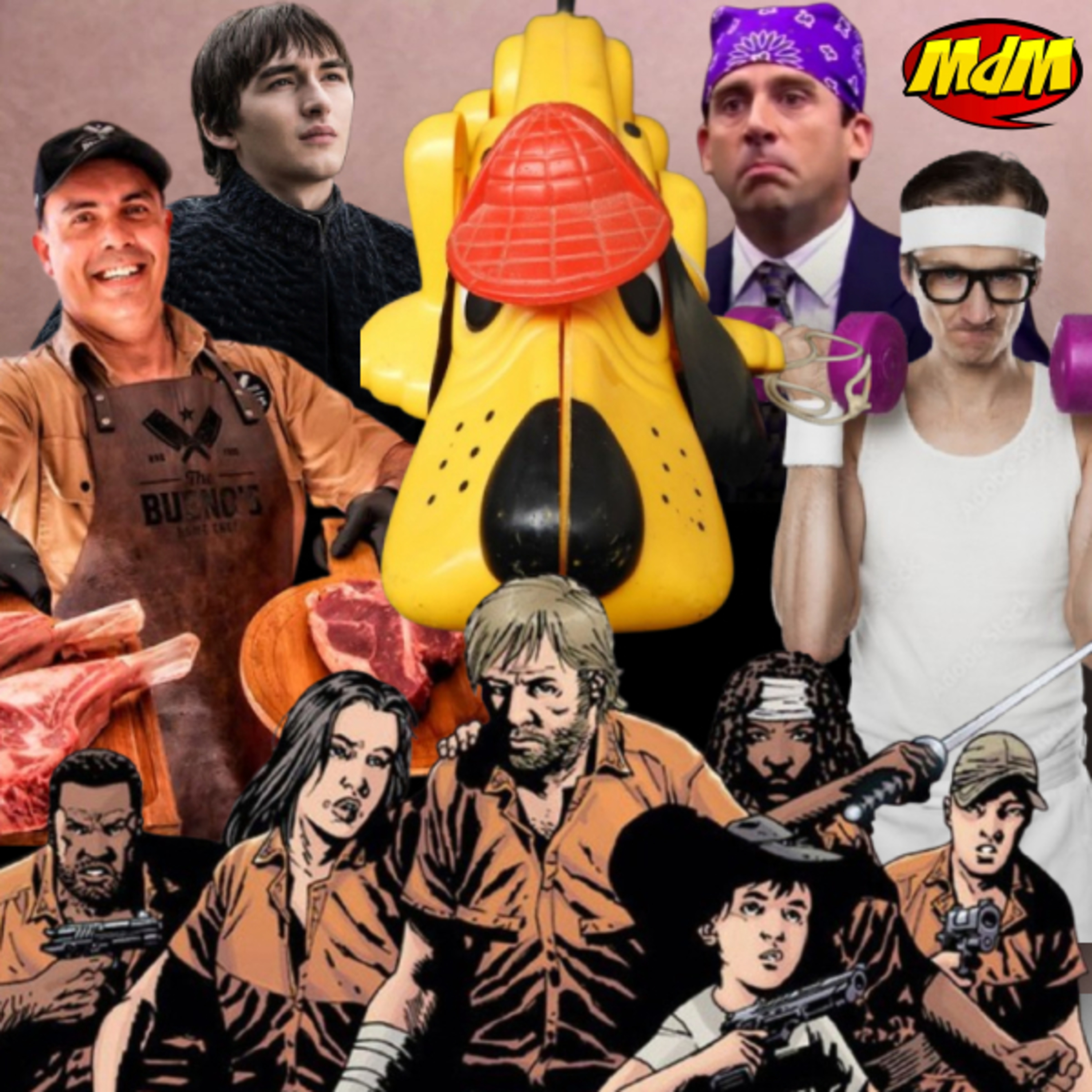 Podcast MdM #764: Malhando com o MdM + Podcast Badernista + Churrasco + Game of Thrones + Heróis Merdas + Walking Dead + a Vida e Obra do Cachorro Xereta episode artwork