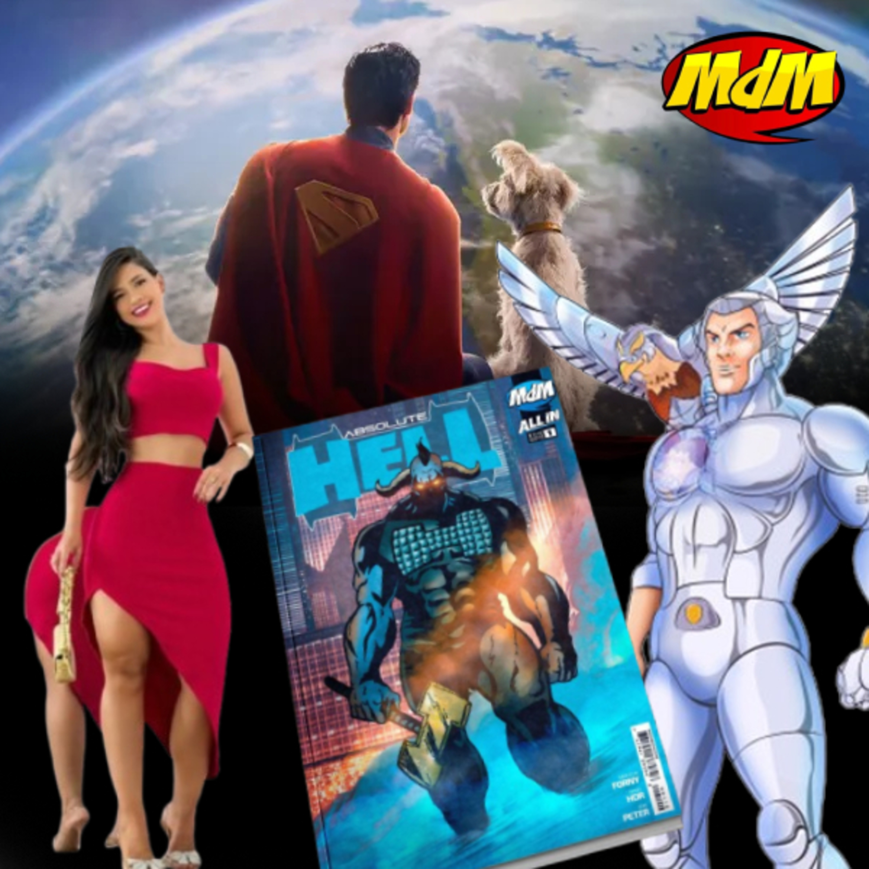 Podcast MdM #765: Super-Homem e Krypto + Centaura + Cagar Pelado + Silverhawks + Johnny Quest + Desenhos Velhos + Desenhistas Profissionais + Print do MdM na CCXP episode artwork