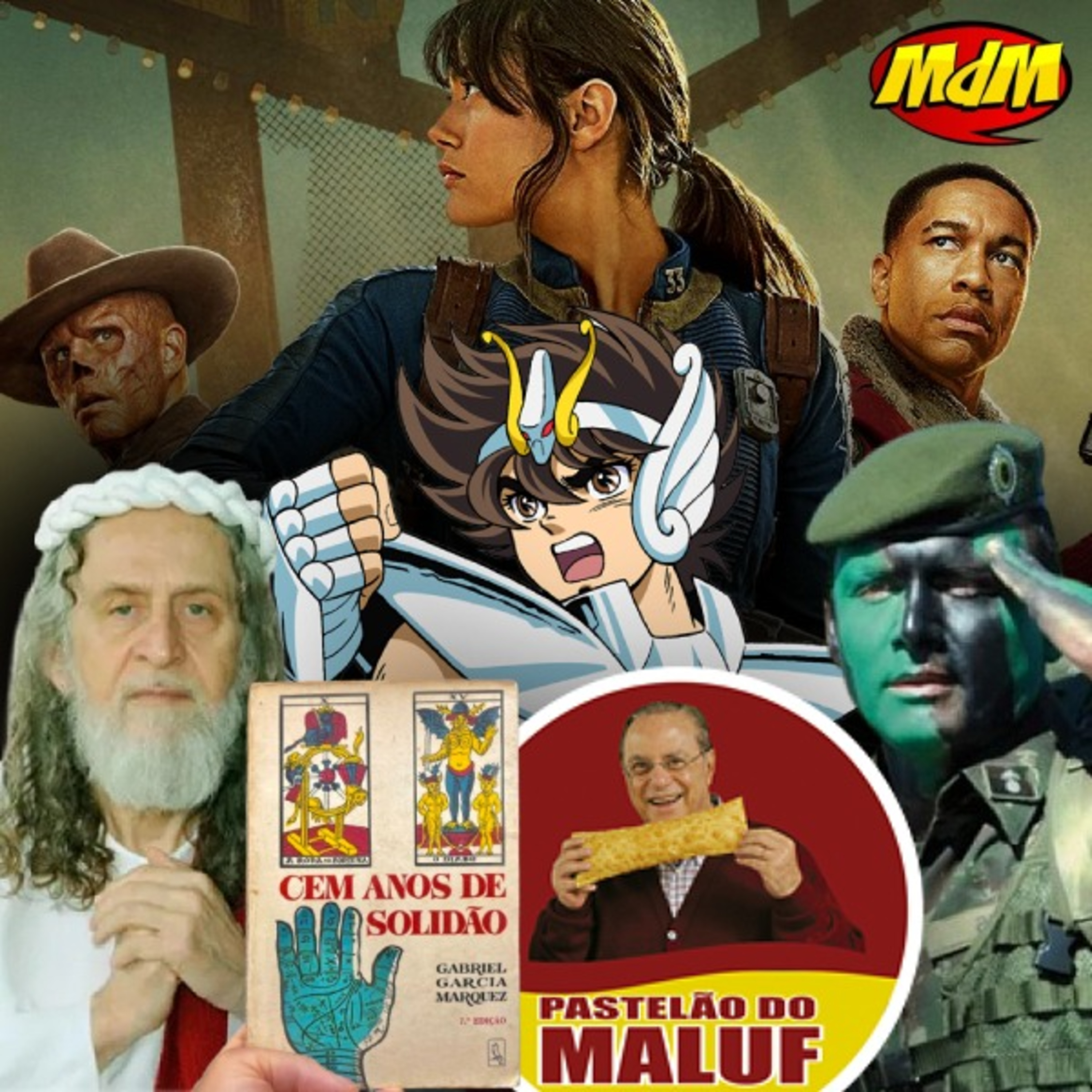 Podcast MdM #826: Alistamento Militar + Pastelão do Maluf + Fallout Segunda Temporada + Clube do Livro + Inri Cristo + Cavaleiros do Zodíaco + VOCÊ NÃO É O CENTRO DO MUNDO
